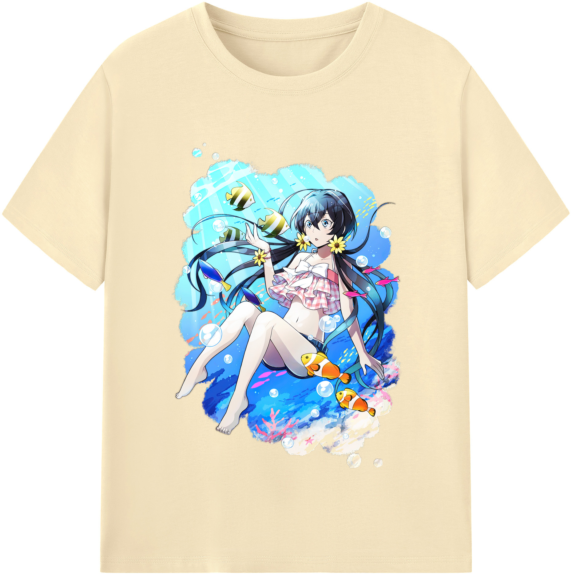 （画像用） 文豪ストレイドッグス Bungo Stray Dogs 綿100％半袖Tシャツ（フロントプリント）
