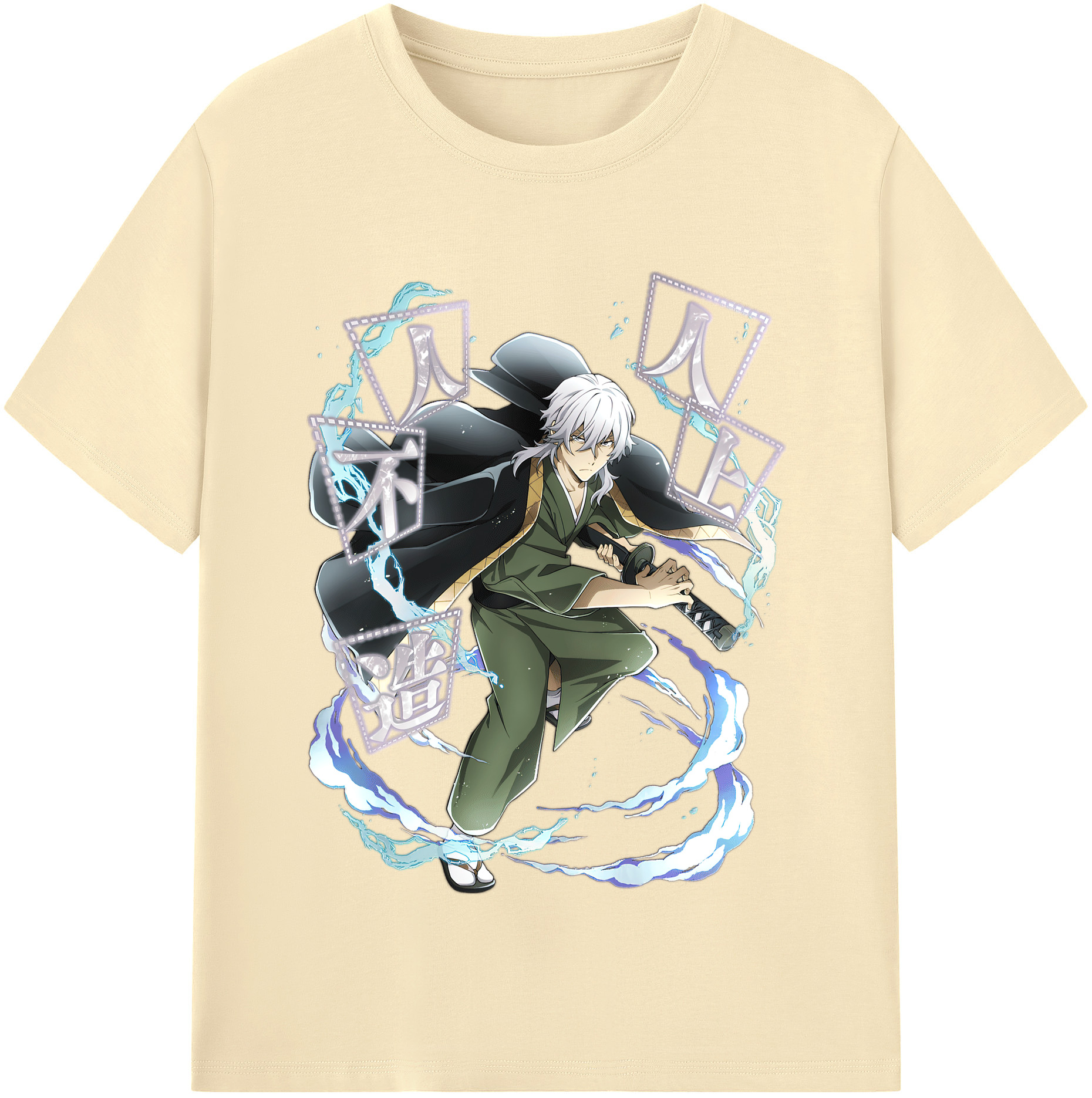 （画像用） 文豪ストレイドッグス Bungo Stray Dogs 綿100％半袖Tシャツ（フロントプリント）