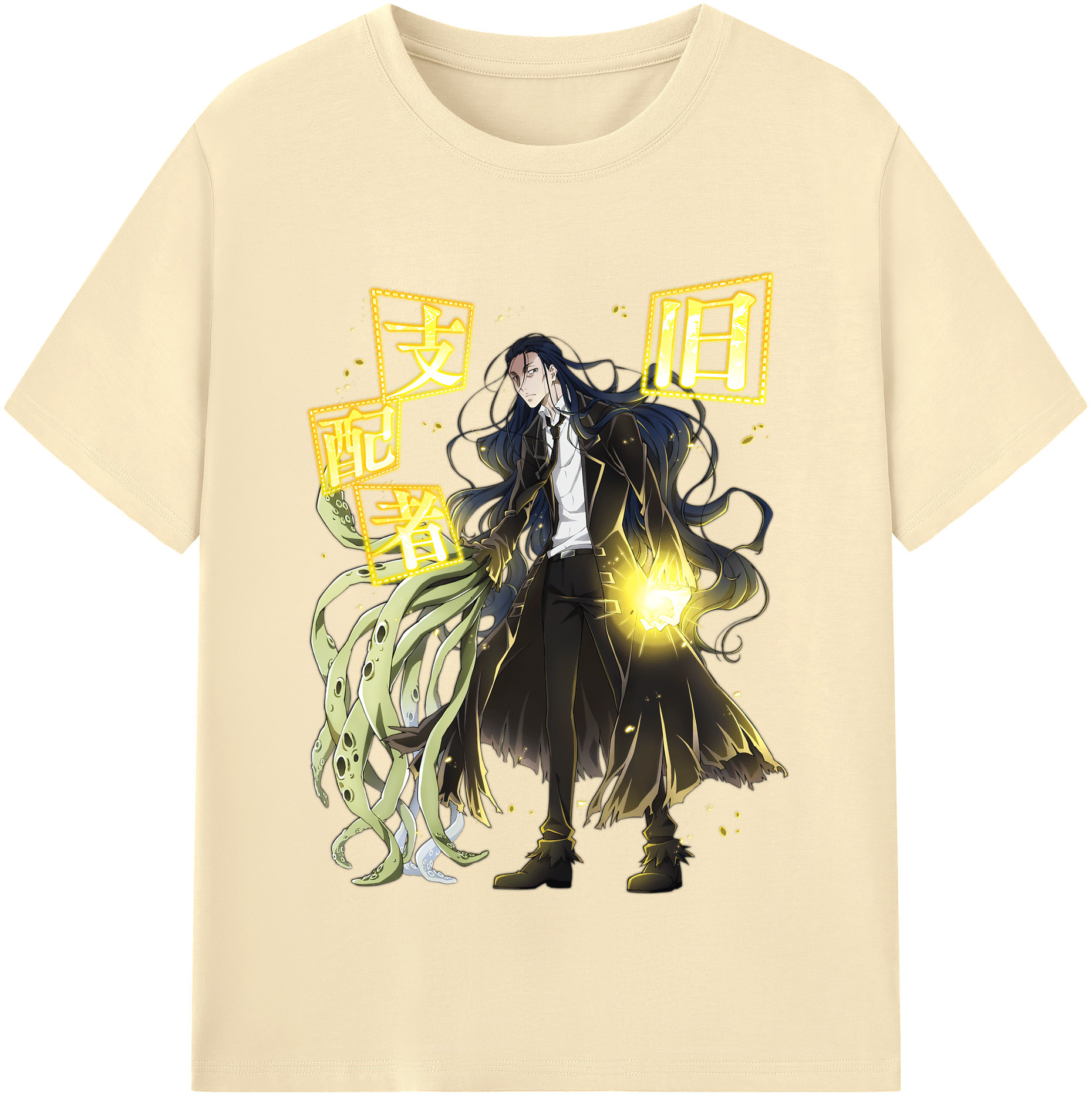（画像用） 文豪ストレイドッグス Bungo Stray Dogs 綿100％半袖Tシャツ（フロントプリント）