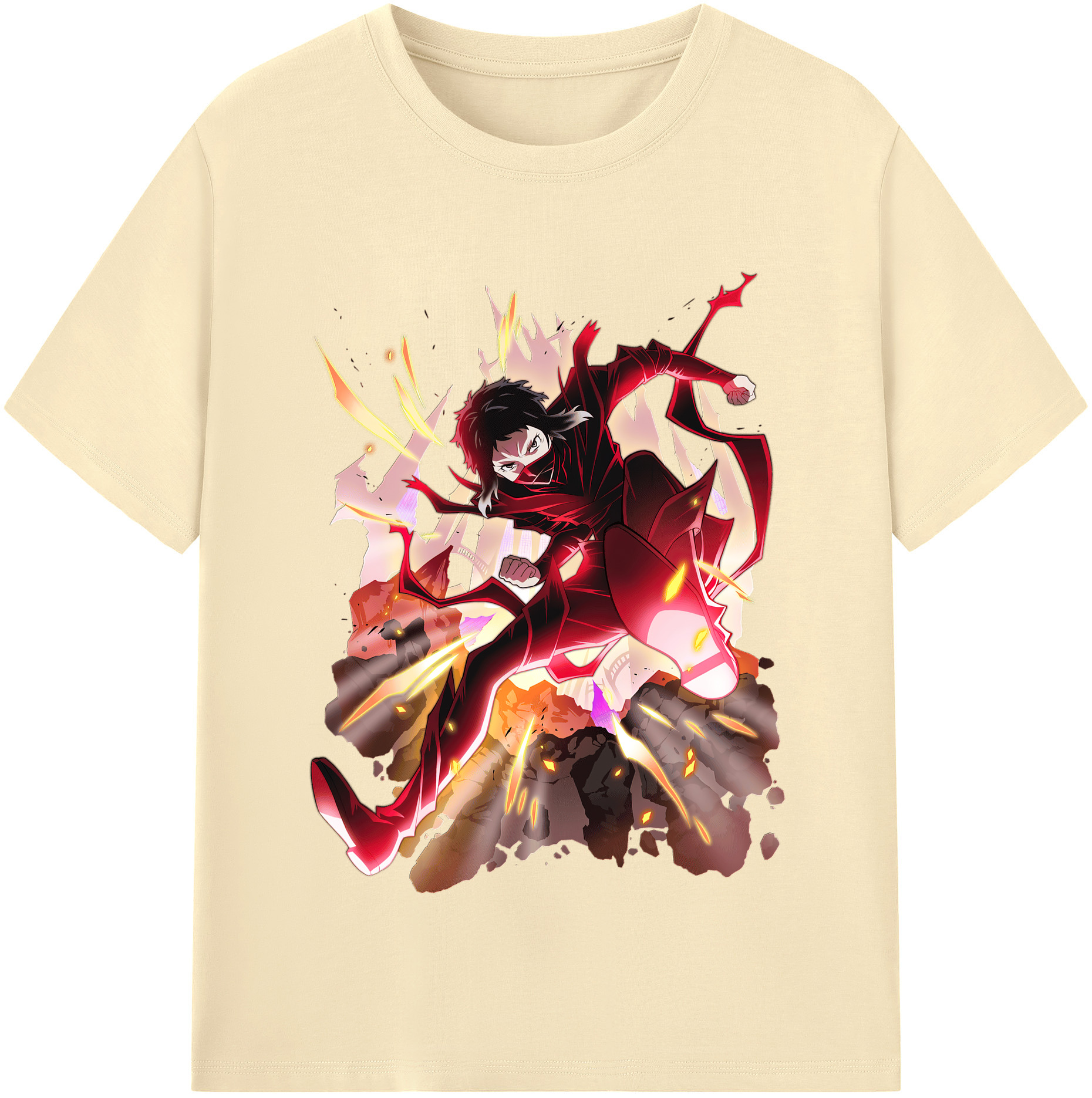 （画像用） 文豪ストレイドッグス Bungo Stray Dogs 綿100％半袖Tシャツ（フロントプリント）