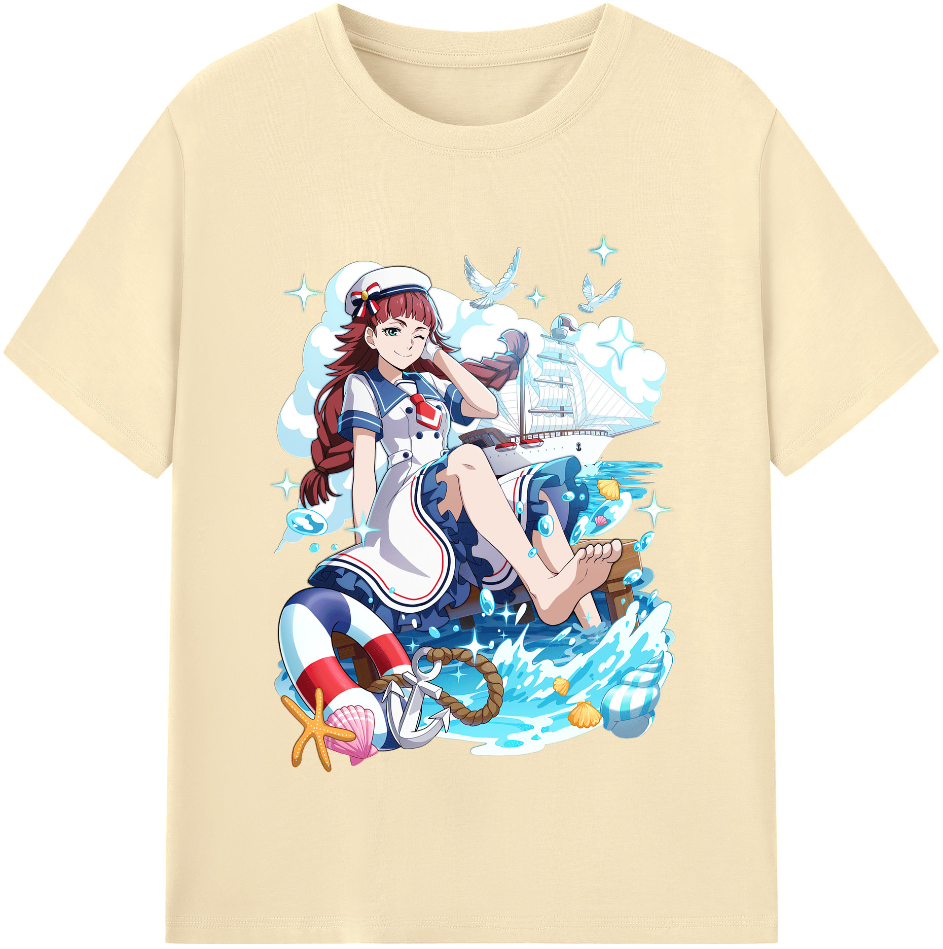 （画像用） 文豪ストレイドッグス Bungo Stray Dogs 綿100％半袖Tシャツ（フロントプリント）