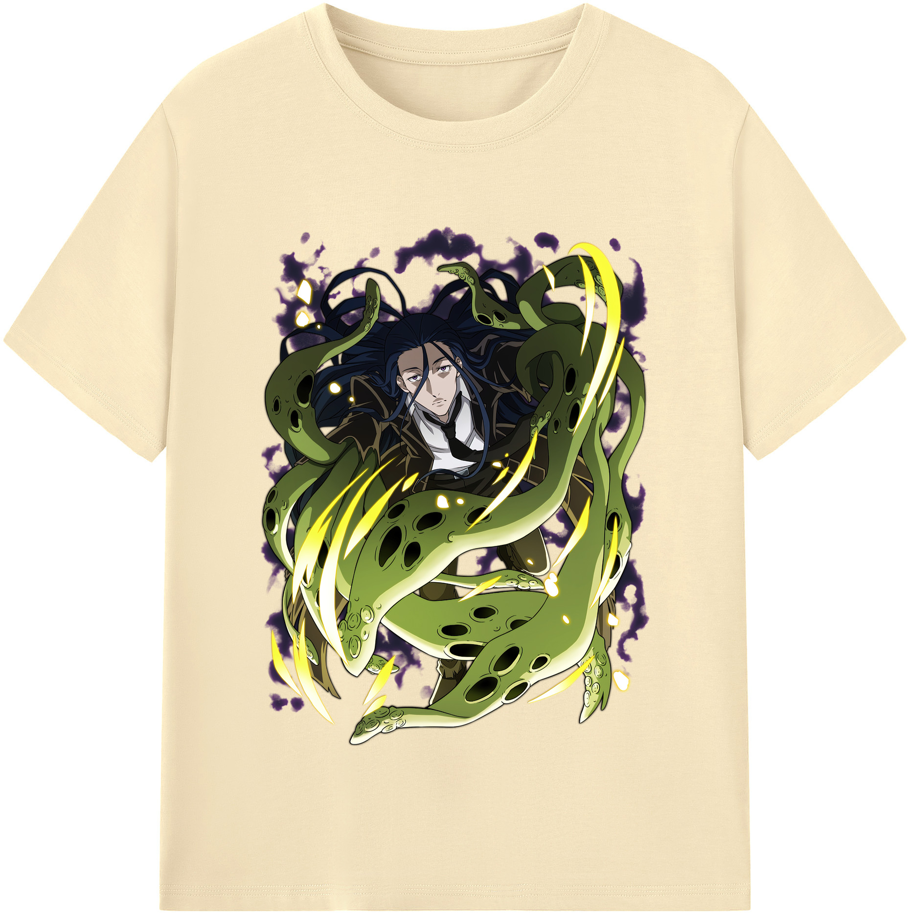 （画像用） 文豪ストレイドッグス Bungo Stray Dogs 綿100％半袖Tシャツ（フロントプリント）