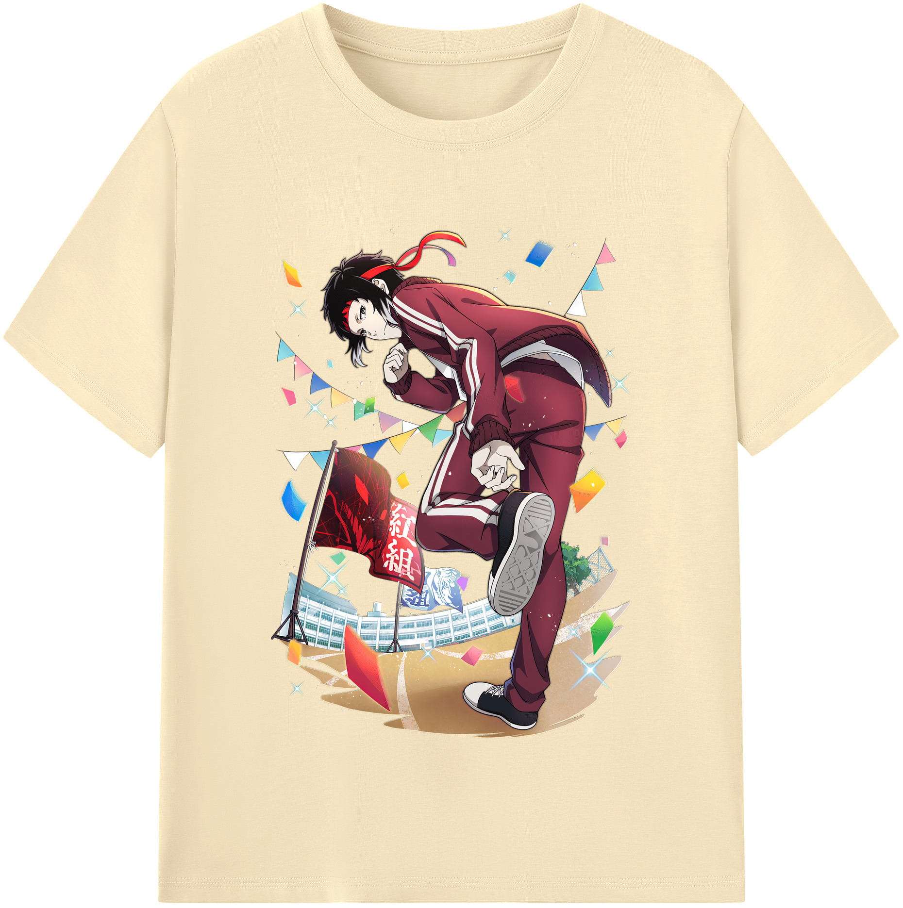 （画像用） 文豪ストレイドッグス Bungo Stray Dogs 綿100％半袖Tシャツ（フロントプリント）