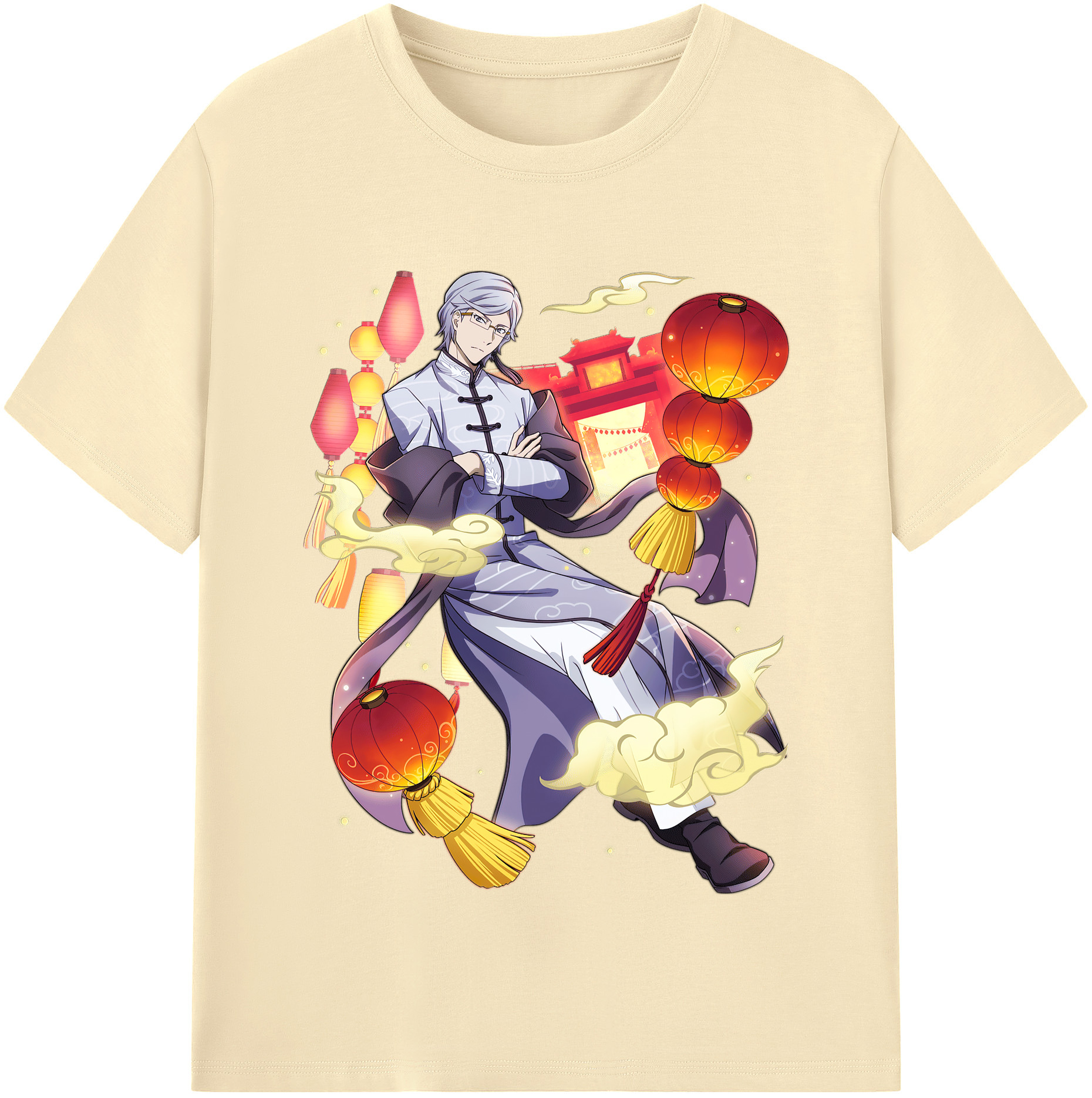（画像用） 文豪ストレイドッグス Bungo Stray Dogs 綿100％半袖Tシャツ（フロントプリント）
