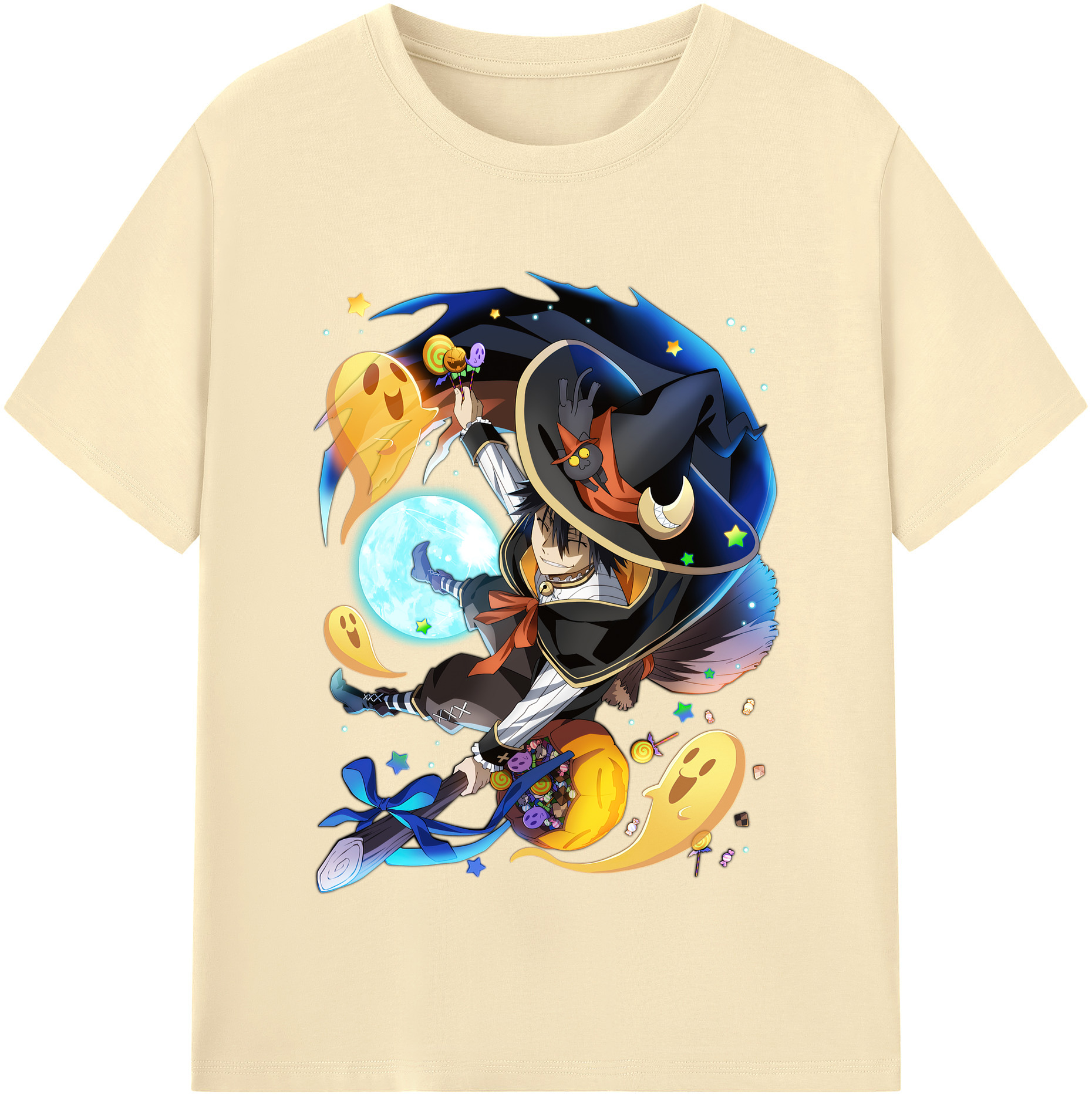 （画像用） 文豪ストレイドッグス Bungo Stray Dogs 綿100％半袖Tシャツ（フロントプリント）