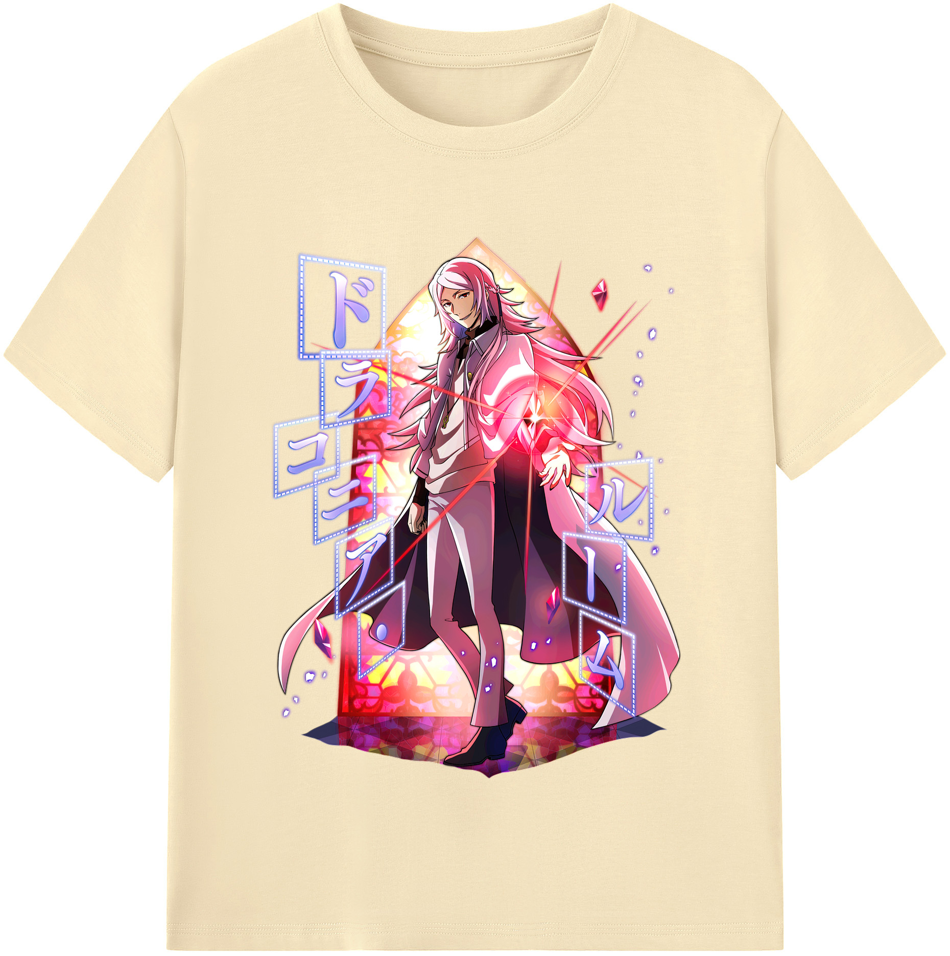 （画像用） 文豪ストレイドッグス Bungo Stray Dogs 綿100％半袖Tシャツ（フロントプリント）
