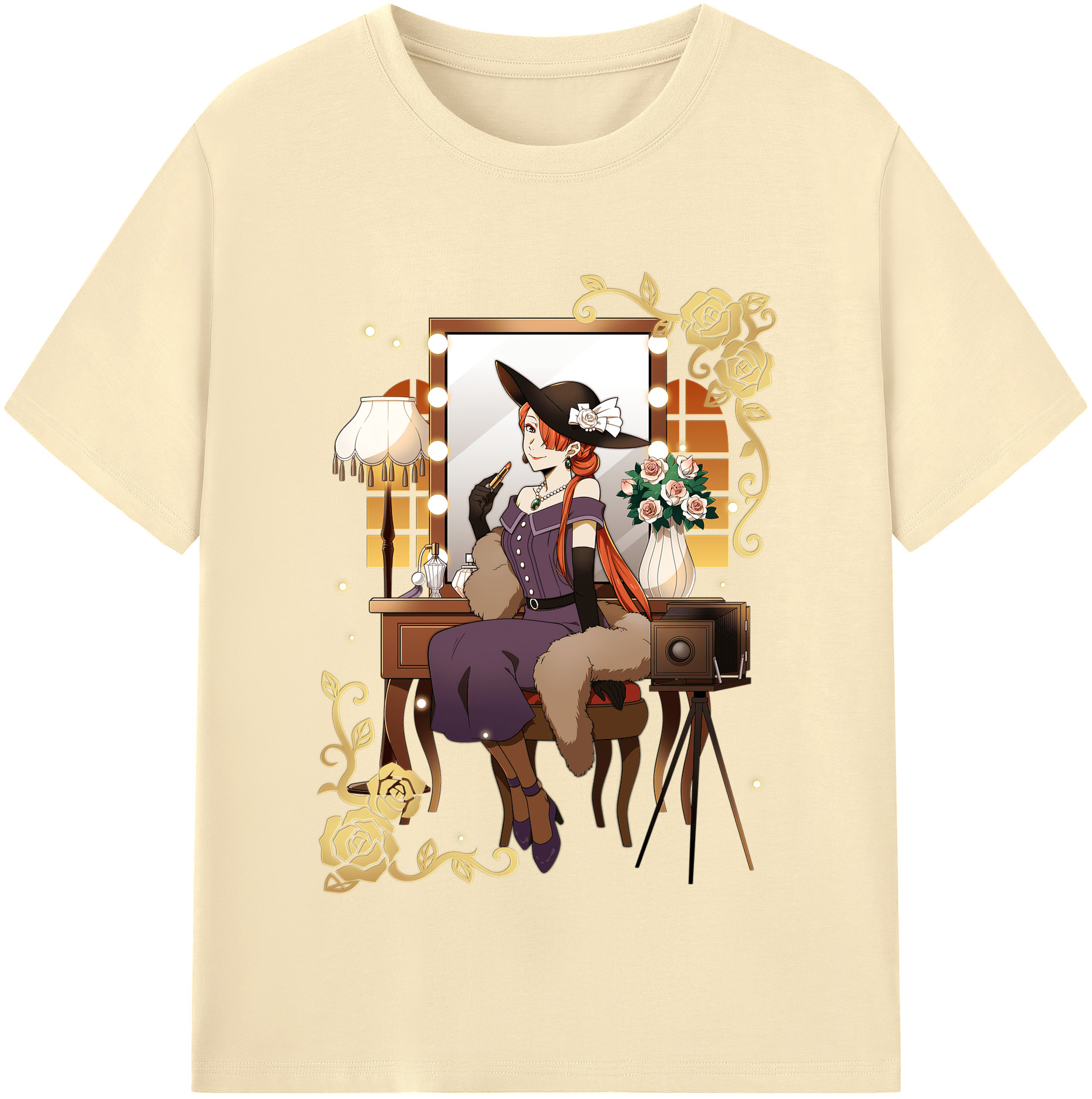 （画像用） 文豪ストレイドッグス Bungo Stray Dogs 綿100％半袖Tシャツ（フロントプリント）