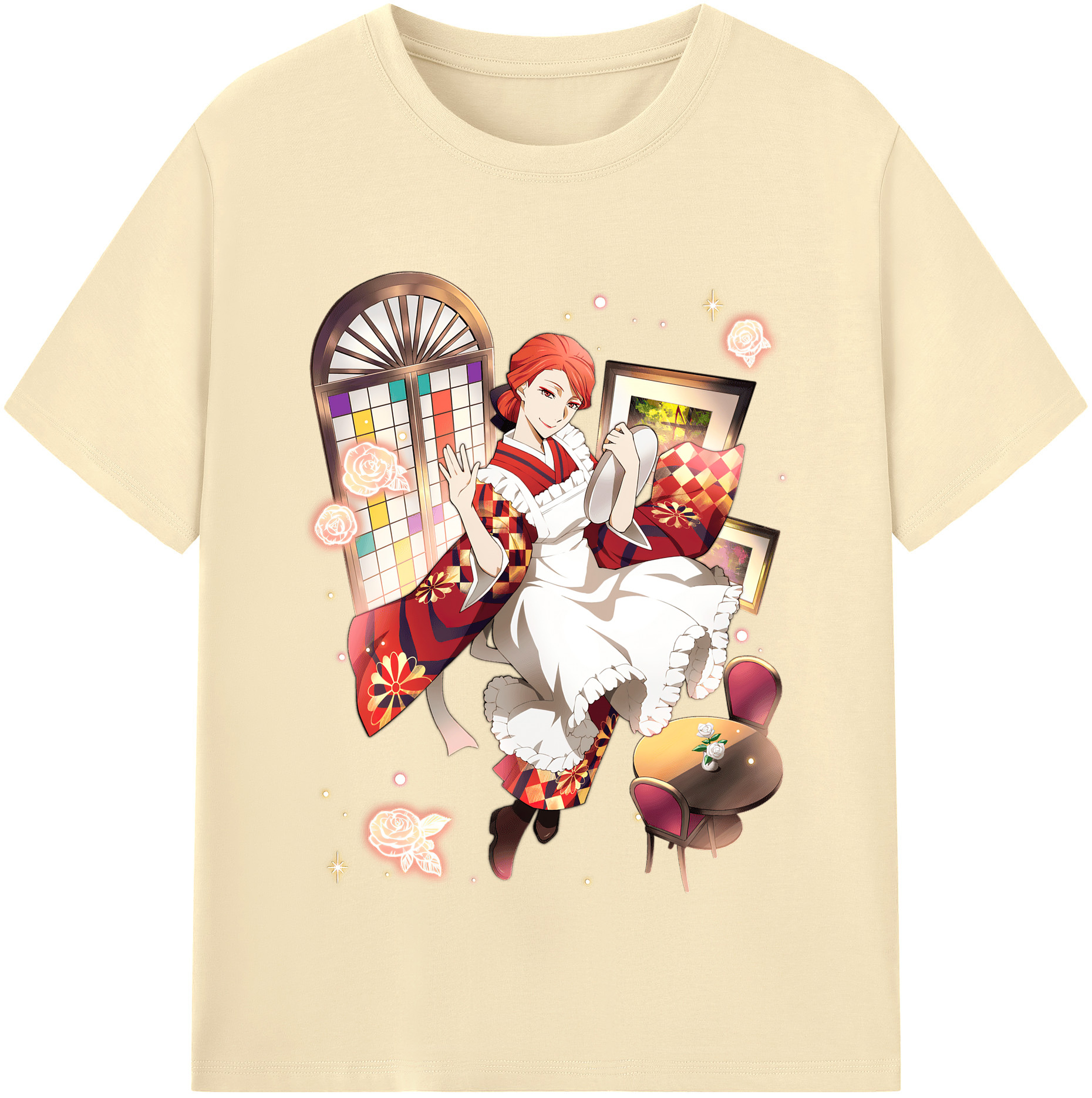 （画像用） 文豪ストレイドッグス Bungo Stray Dogs 綿100％半袖Tシャツ（フロントプリント）