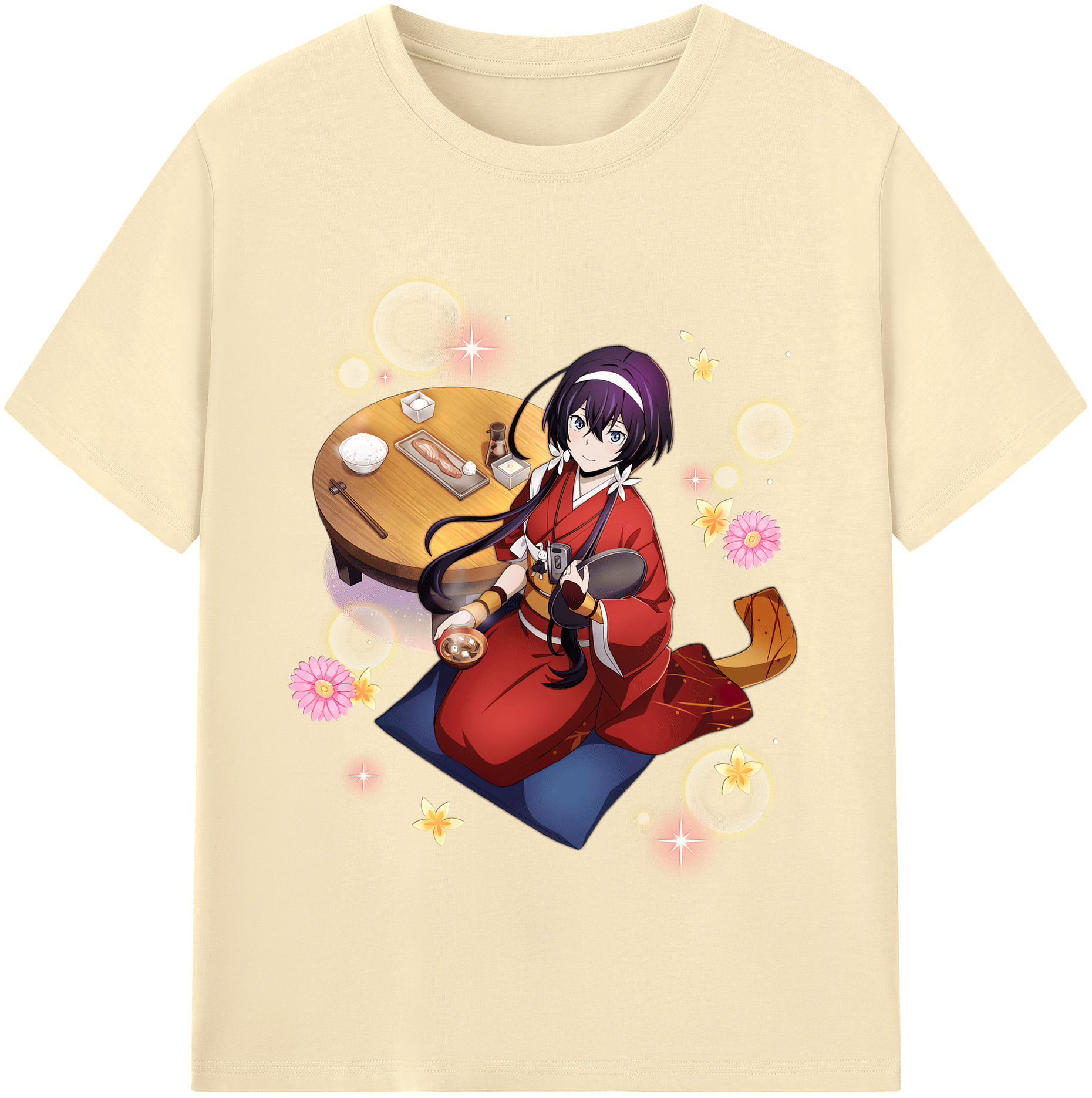 （画像用） 文豪ストレイドッグス Bungo Stray Dogs 綿100％半袖Tシャツ（フロントプリント）