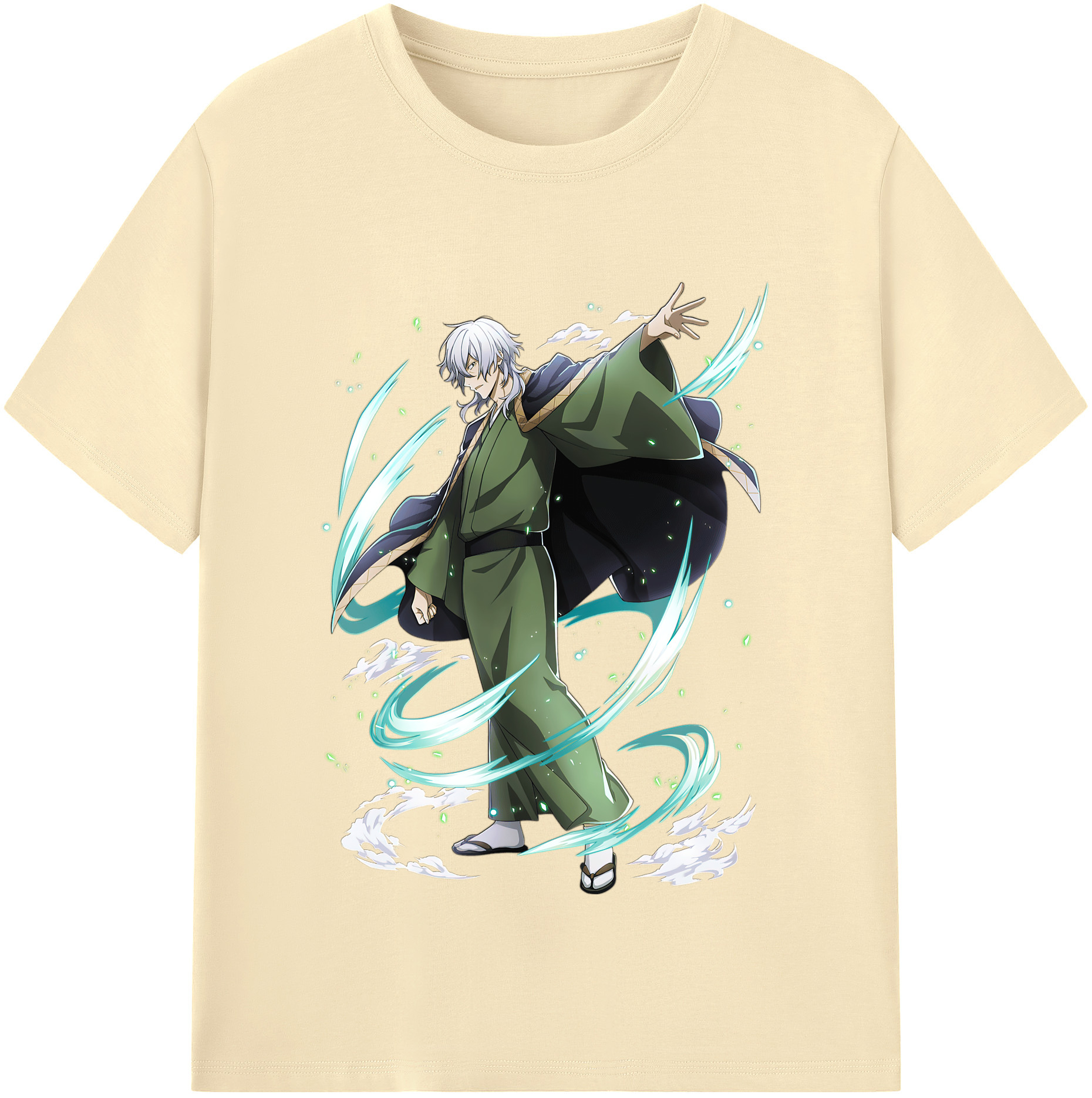 （画像用） 文豪ストレイドッグス Bungo Stray Dogs 綿100％半袖Tシャツ（フロントプリント）