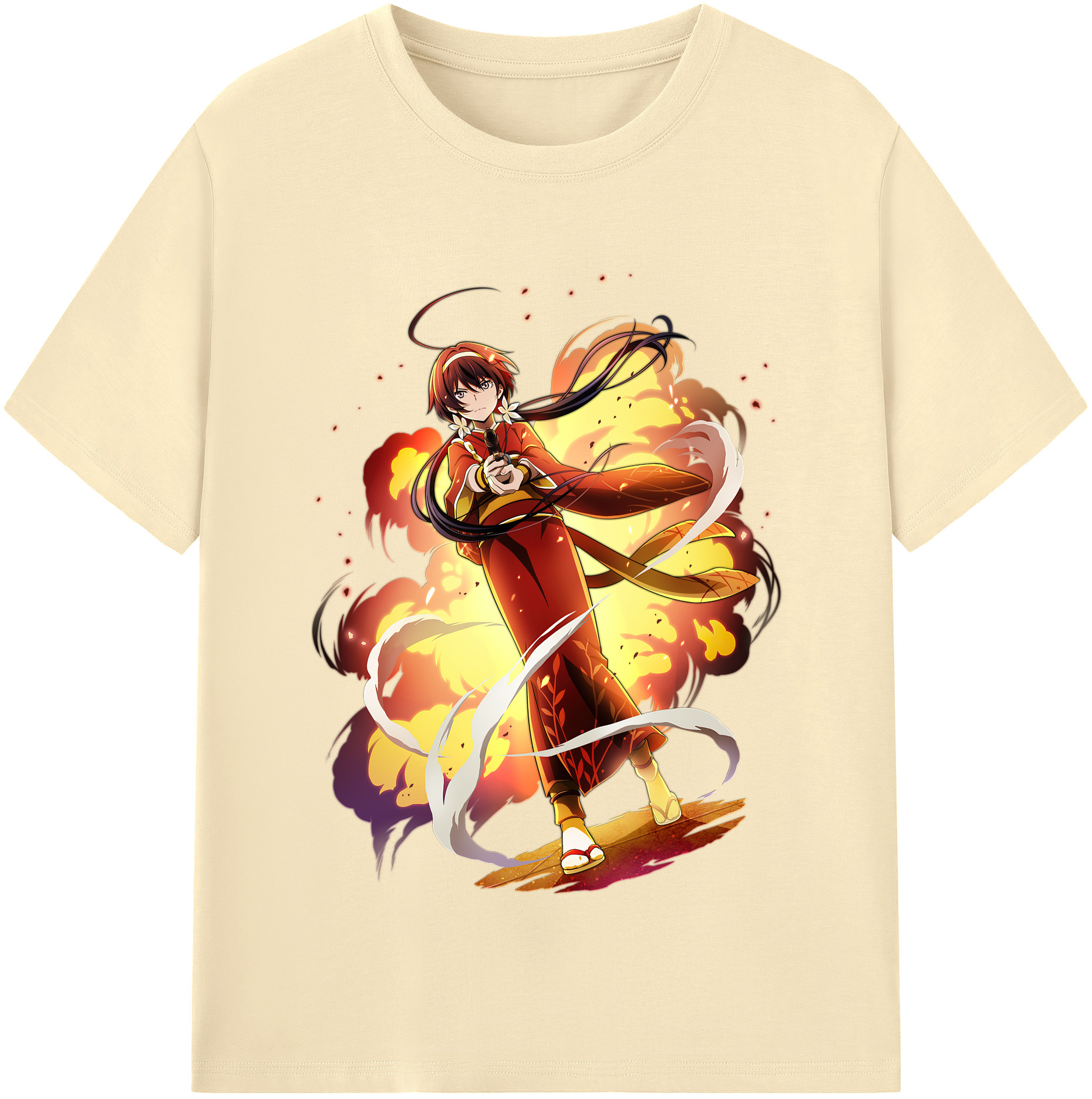 （画像用） 文豪ストレイドッグス Bungo Stray Dogs 綿100％半袖Tシャツ（フロントプリント）