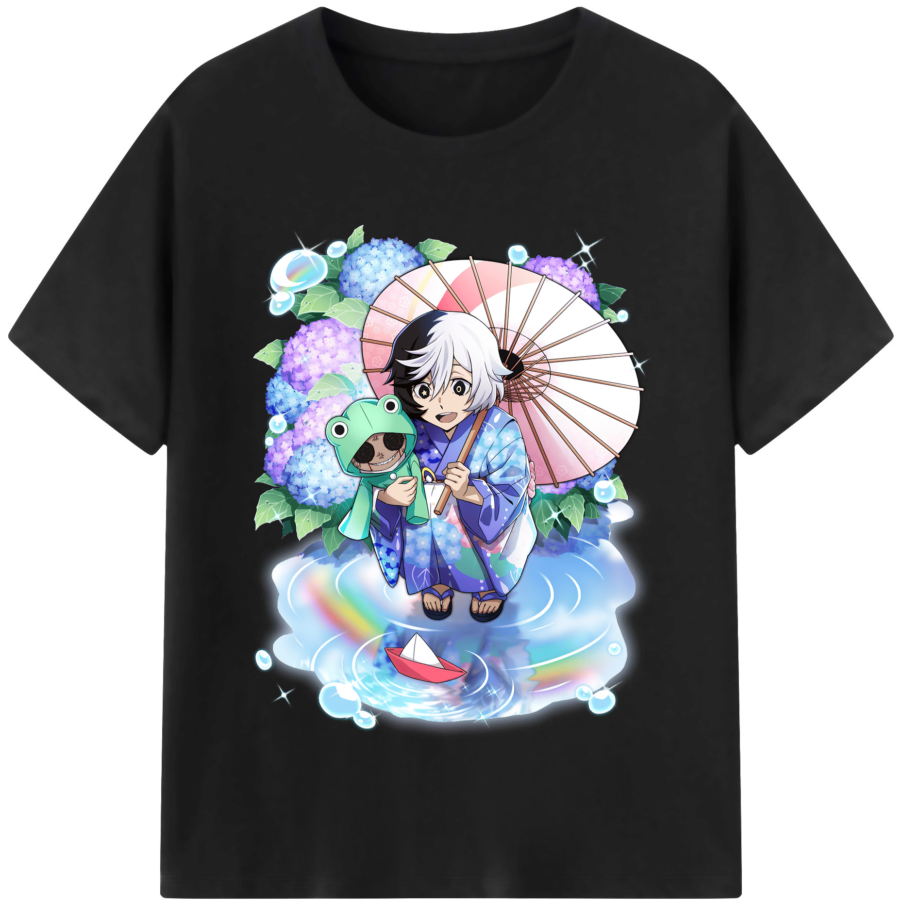 （画像用） 文豪ストレイドッグス Bungo Stray Dogs 綿100％半袖Tシャツ（フロントプリント）