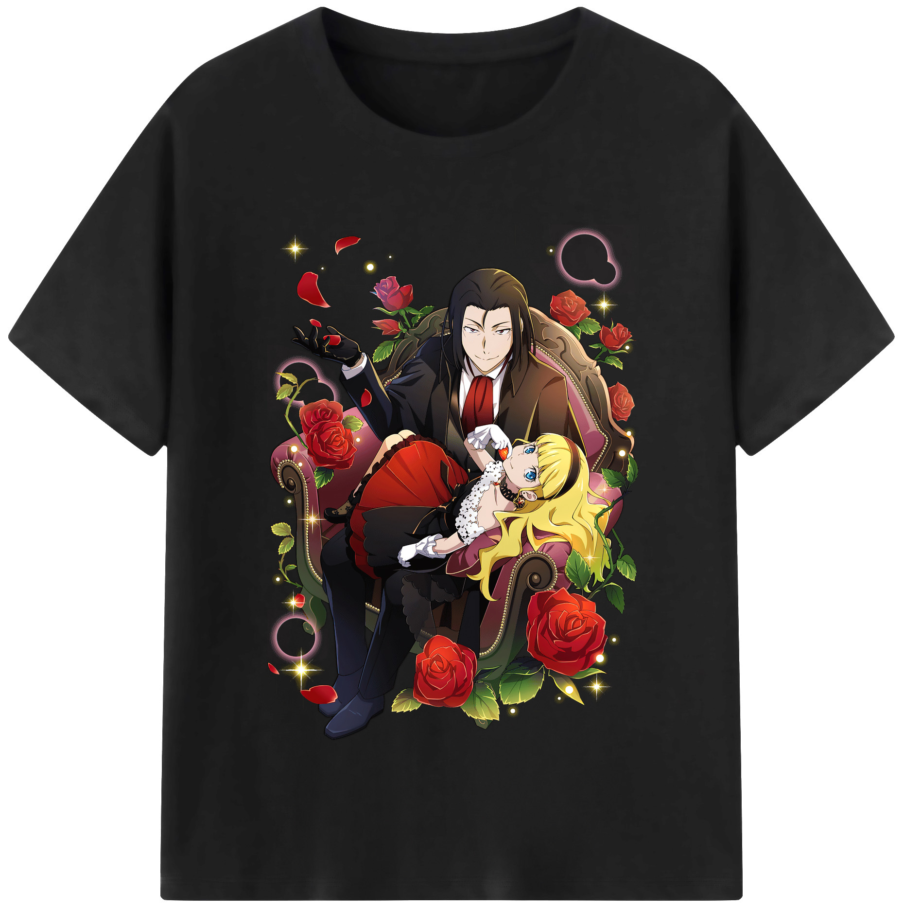 （画像用） 文豪ストレイドッグス Bungo Stray Dogs 綿100％半袖Tシャツ（フロントプリント）