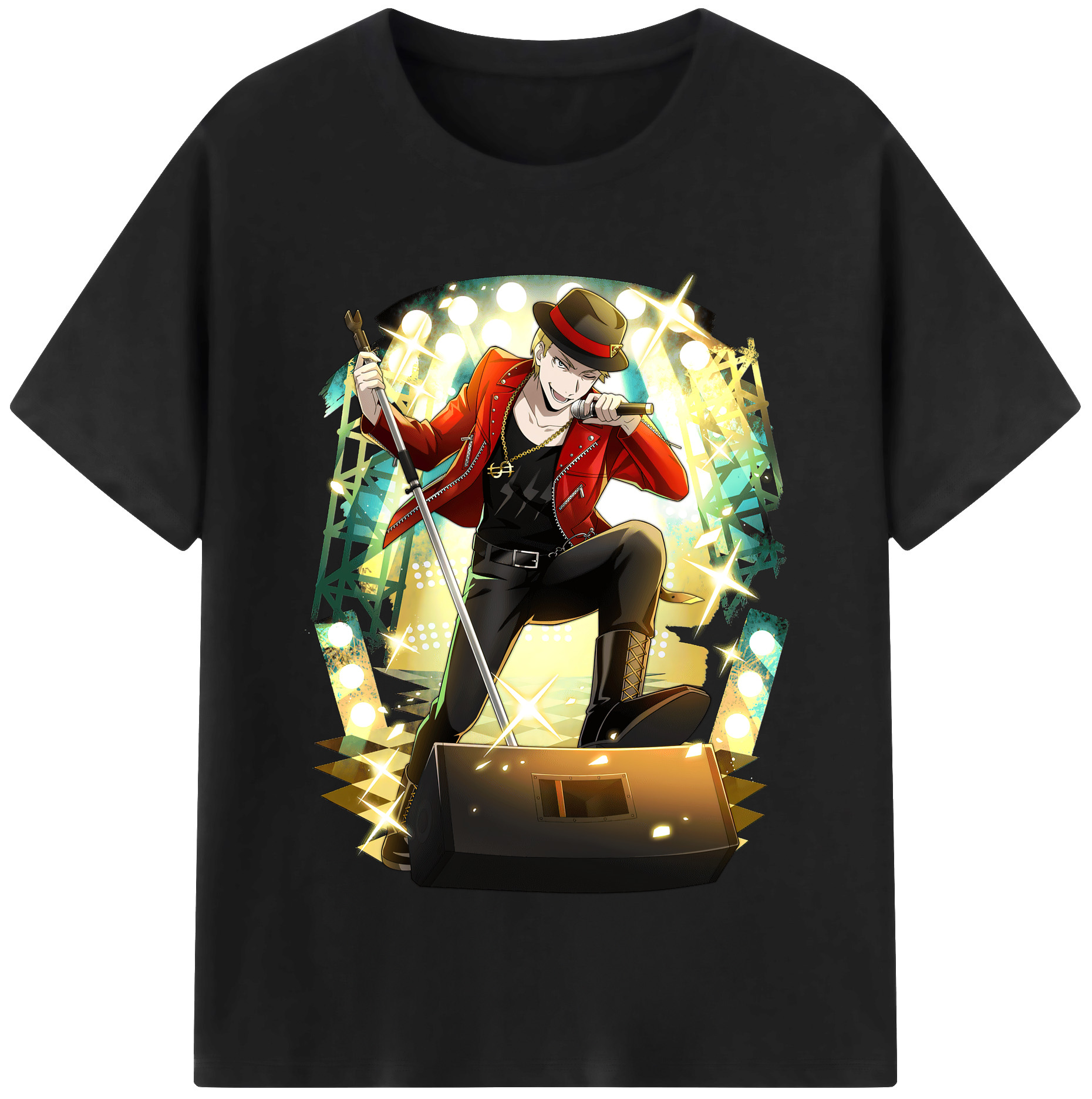 （画像用） 文豪ストレイドッグス Bungo Stray Dogs 綿100％半袖Tシャツ（フロントプリント）