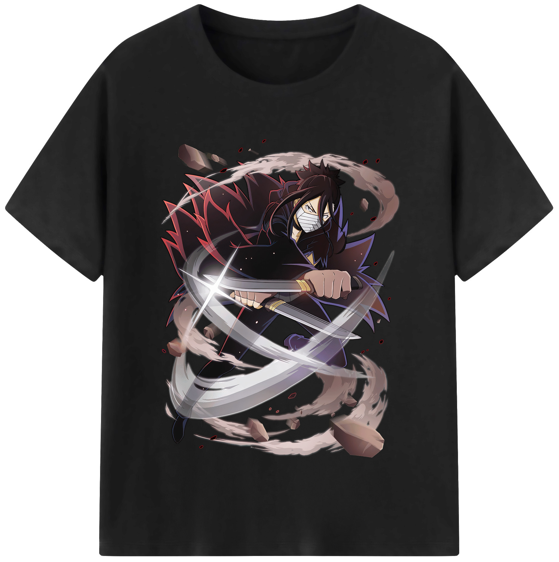 （画像用） 文豪ストレイドッグス Bungo Stray Dogs 綿100％半袖Tシャツ（フロントプリント）