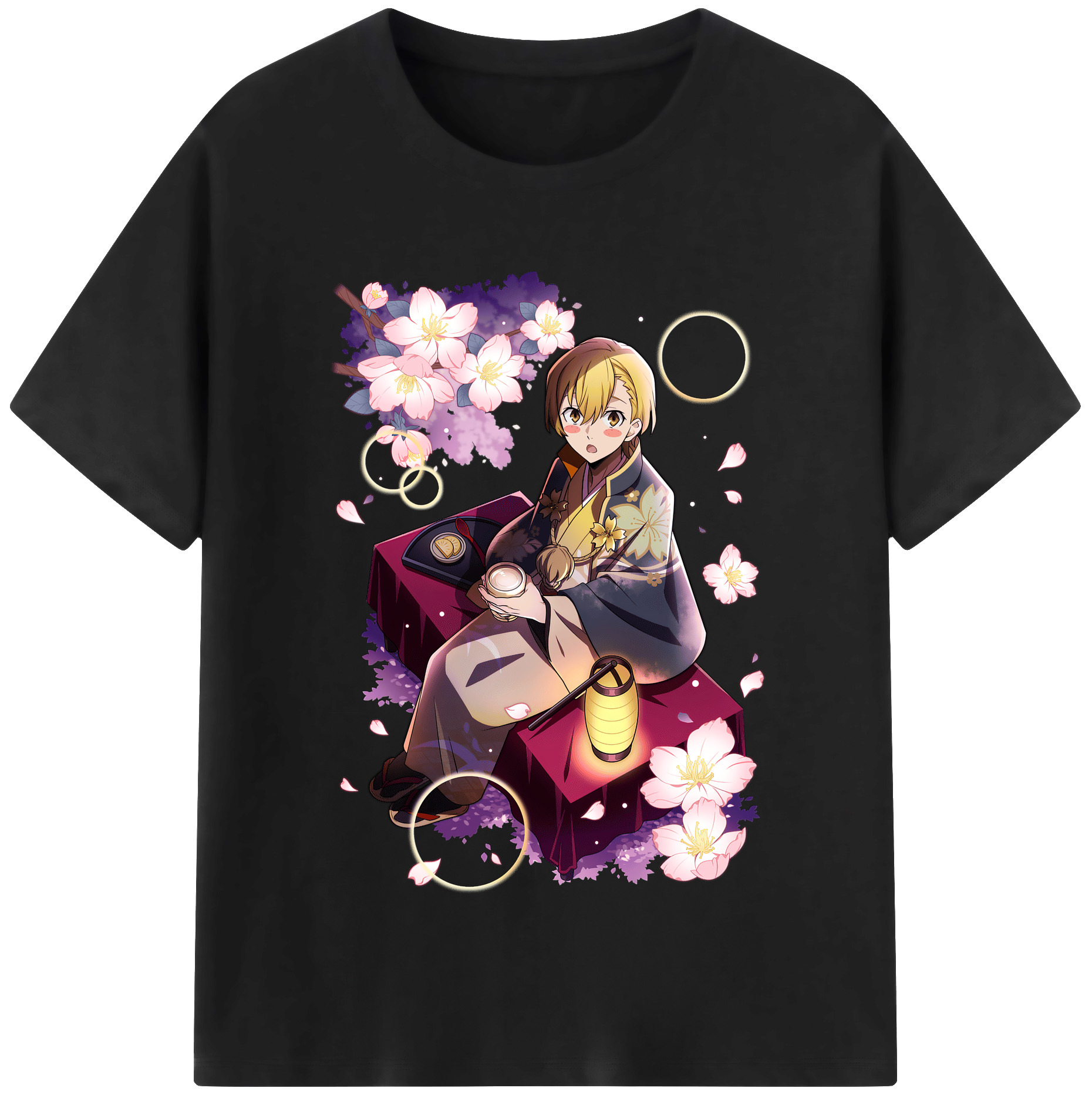 （画像用） 文豪ストレイドッグス Bungo Stray Dogs 綿100％半袖Tシャツ（フロントプリント）