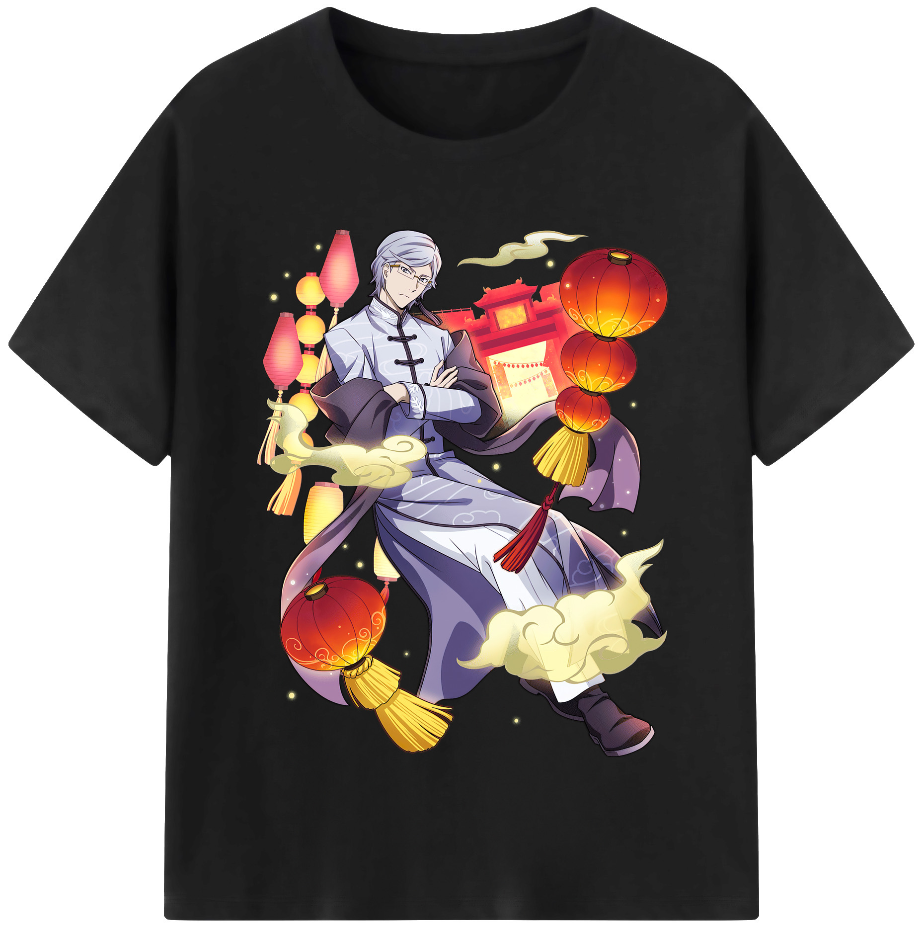 （画像用） 文豪ストレイドッグス Bungo Stray Dogs 綿100％半袖Tシャツ（フロントプリント）