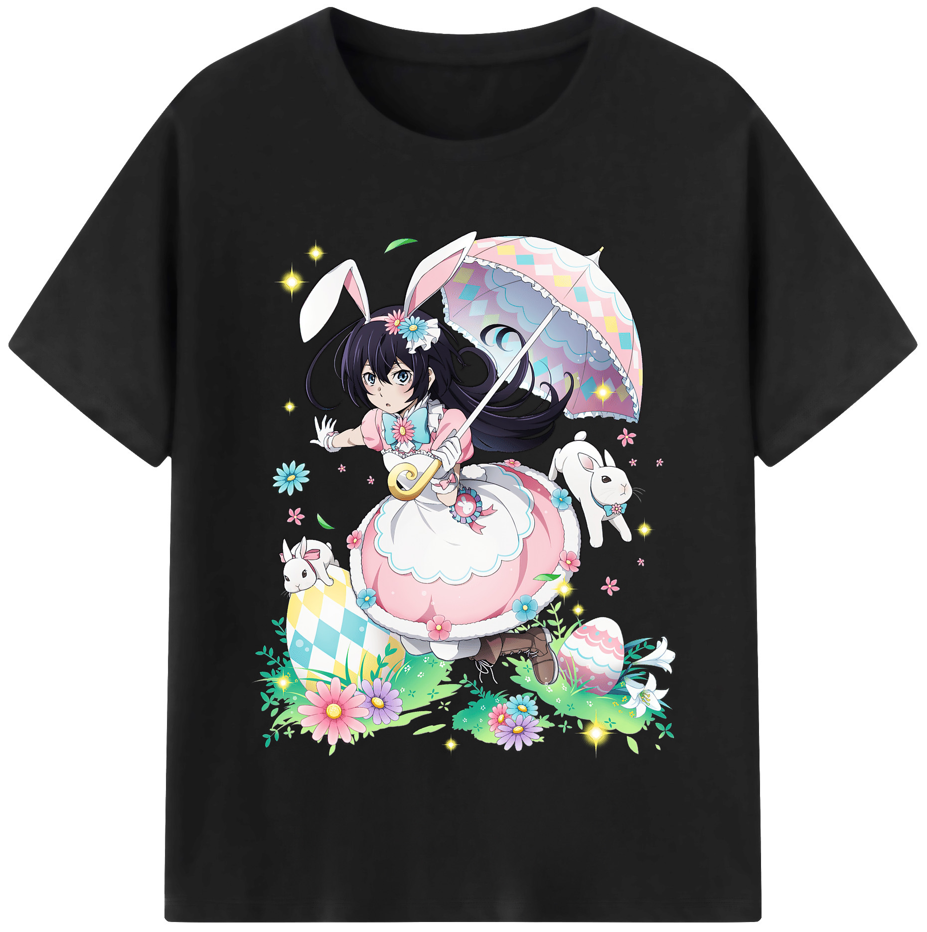 （画像用） 文豪ストレイドッグス Bungo Stray Dogs 綿100％半袖Tシャツ（フロントプリント）