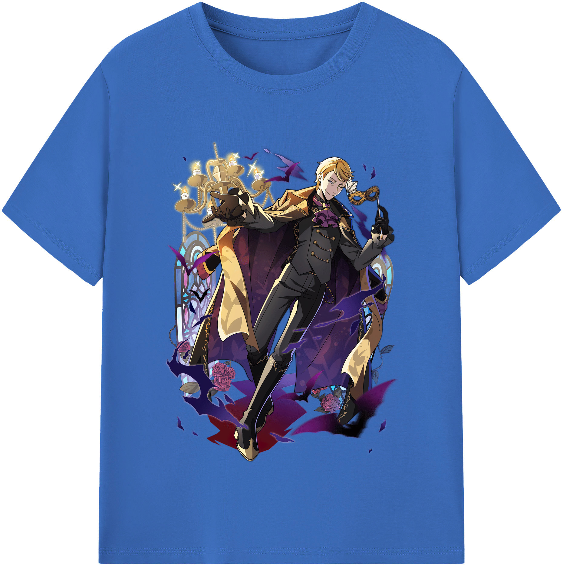 （画像用） 文豪ストレイドッグス Bungo Stray Dogs 綿100％半袖Tシャツ（フロントプリント）