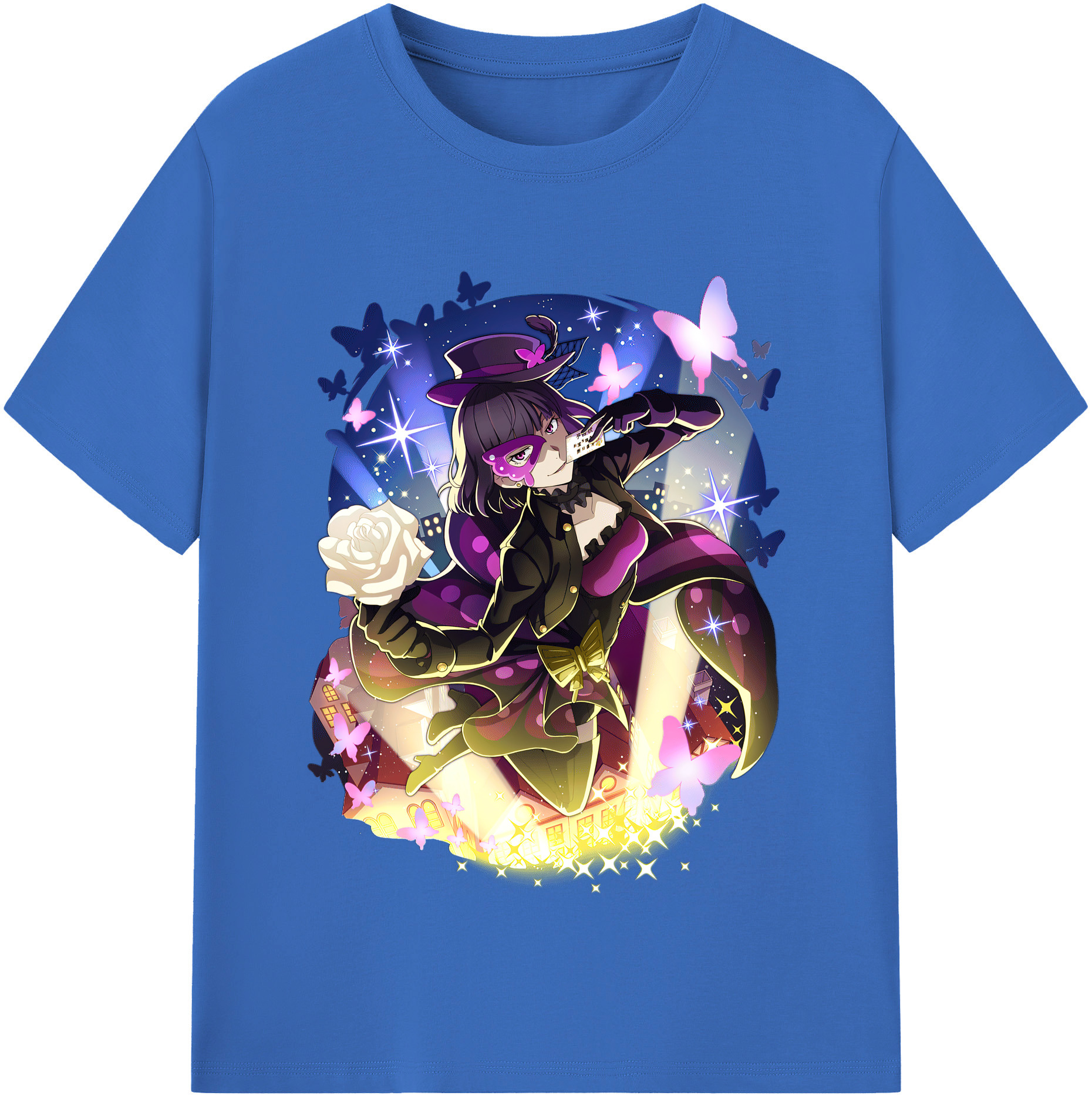 （画像用） 文豪ストレイドッグス Bungo Stray Dogs 綿100％半袖Tシャツ（フロントプリント）