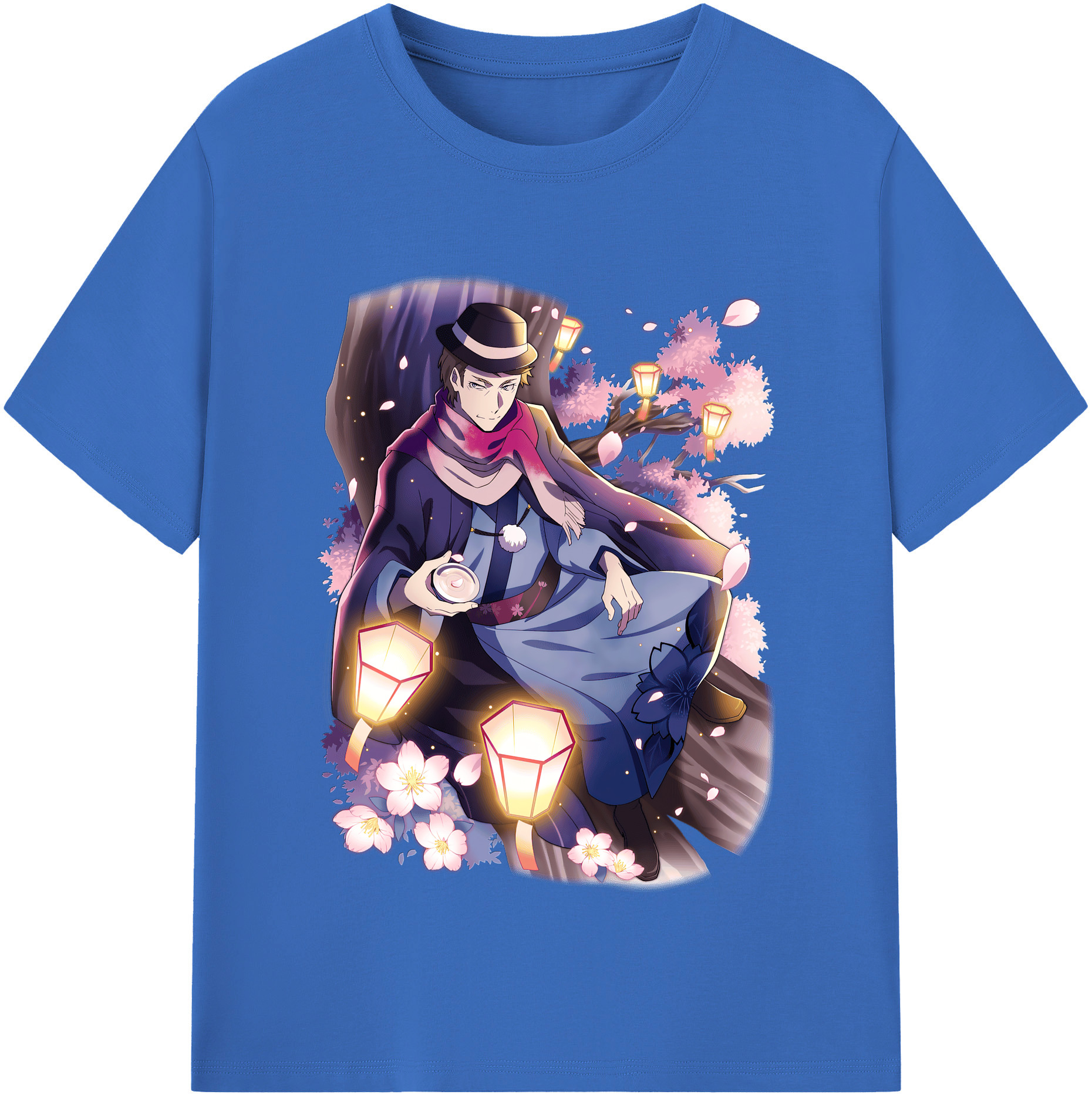 （画像用） 文豪ストレイドッグス Bungo Stray Dogs 綿100％半袖Tシャツ（フロントプリント）
