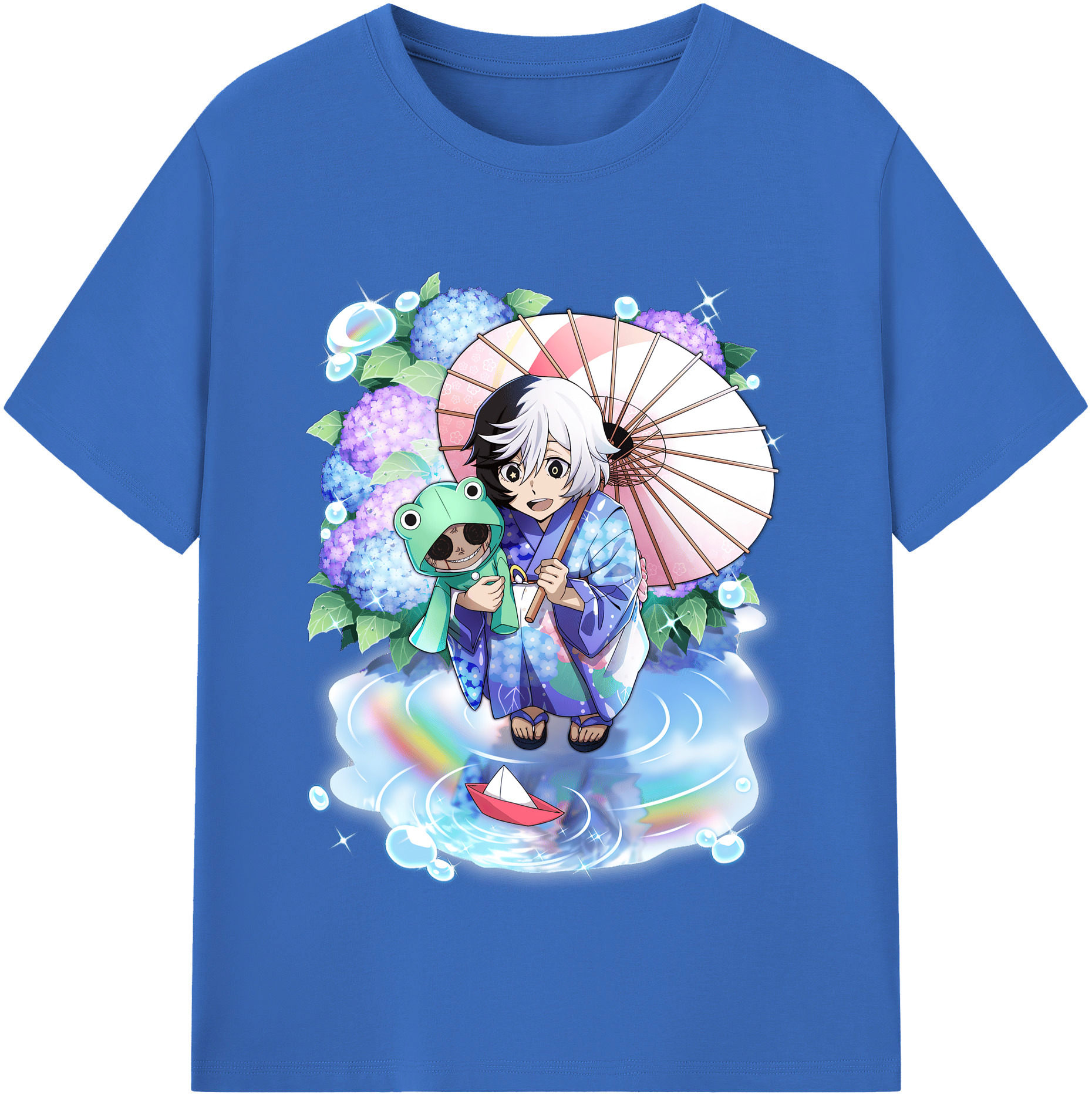 （画像用） 文豪ストレイドッグス Bungo Stray Dogs 綿100％半袖Tシャツ（フロントプリント）