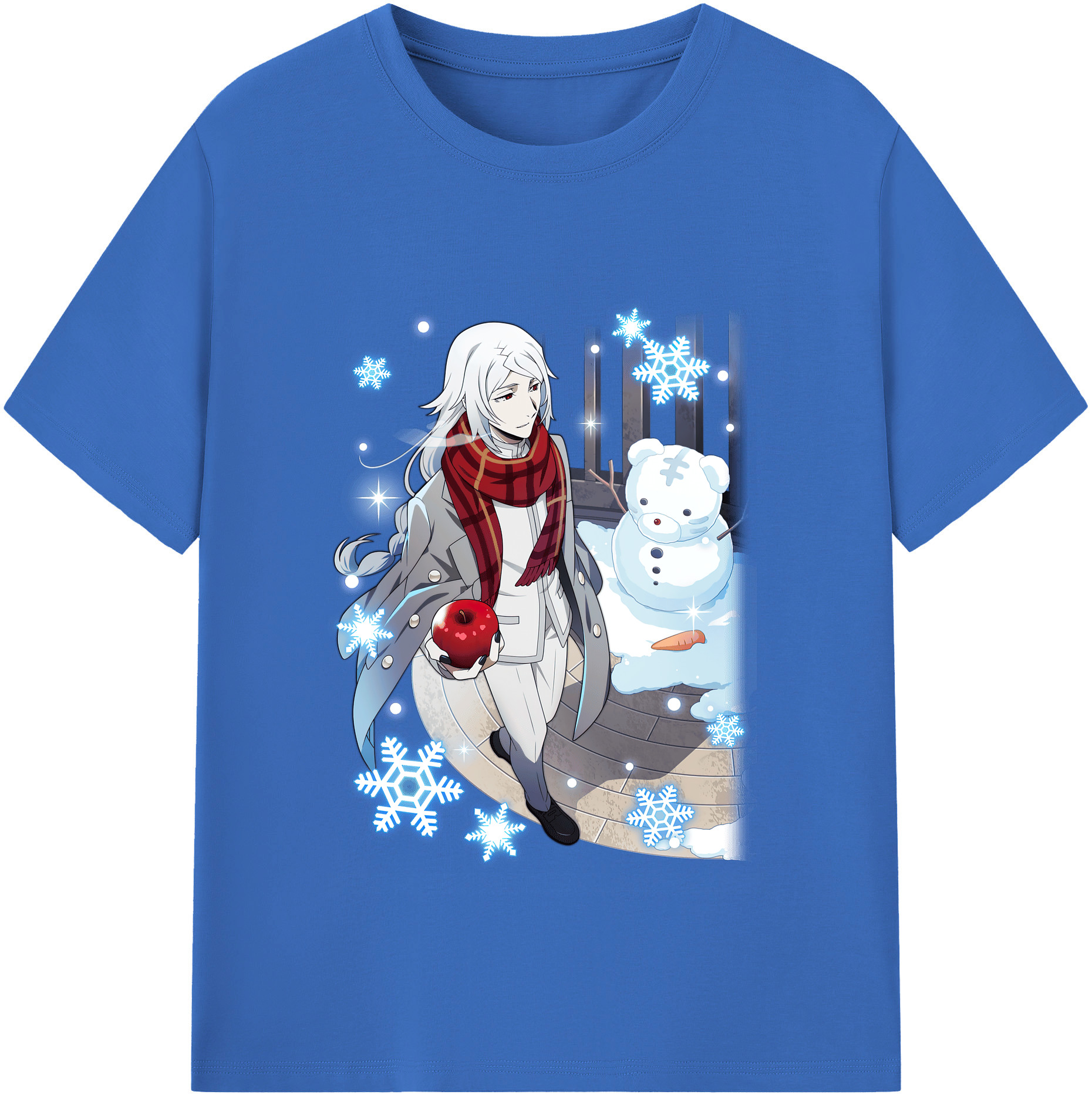 （画像用） 文豪ストレイドッグス Bungo Stray Dogs 綿100％半袖Tシャツ（フロントプリント）