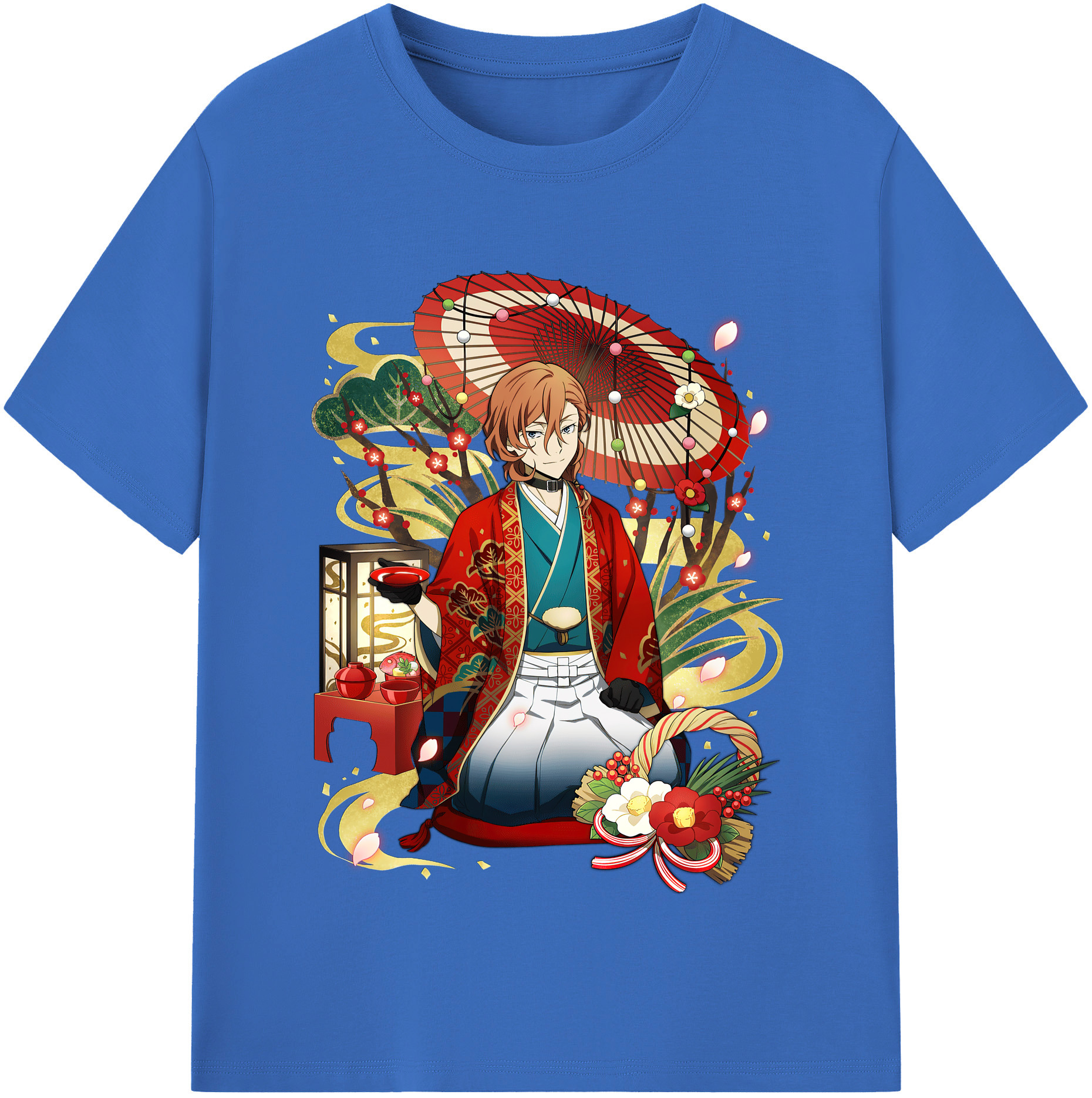 （画像用） 文豪ストレイドッグス Bungo Stray Dogs 綿100％半袖Tシャツ（フロントプリント）