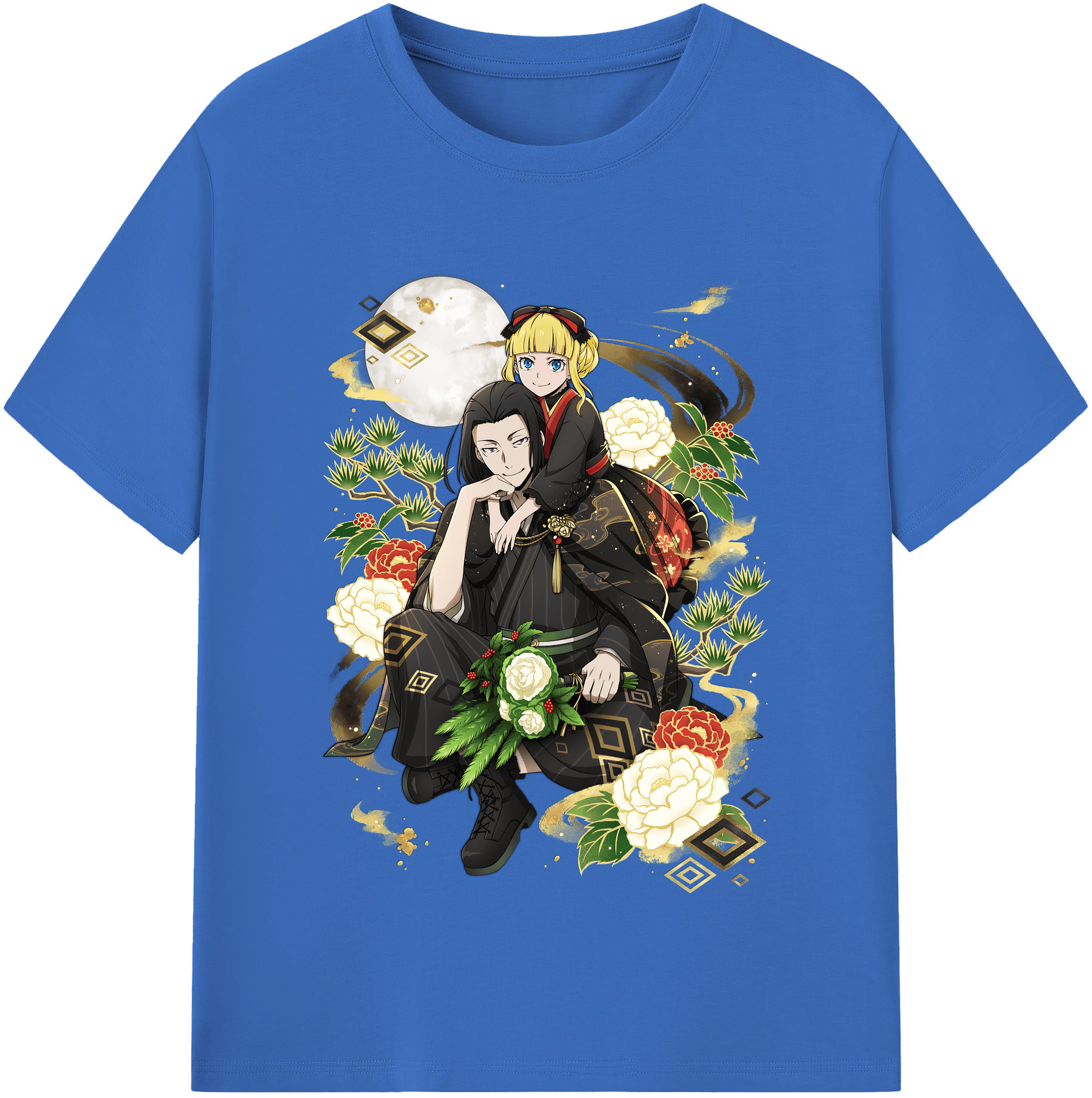 （画像用） 文豪ストレイドッグス Bungo Stray Dogs 綿100％半袖Tシャツ（フロントプリント）