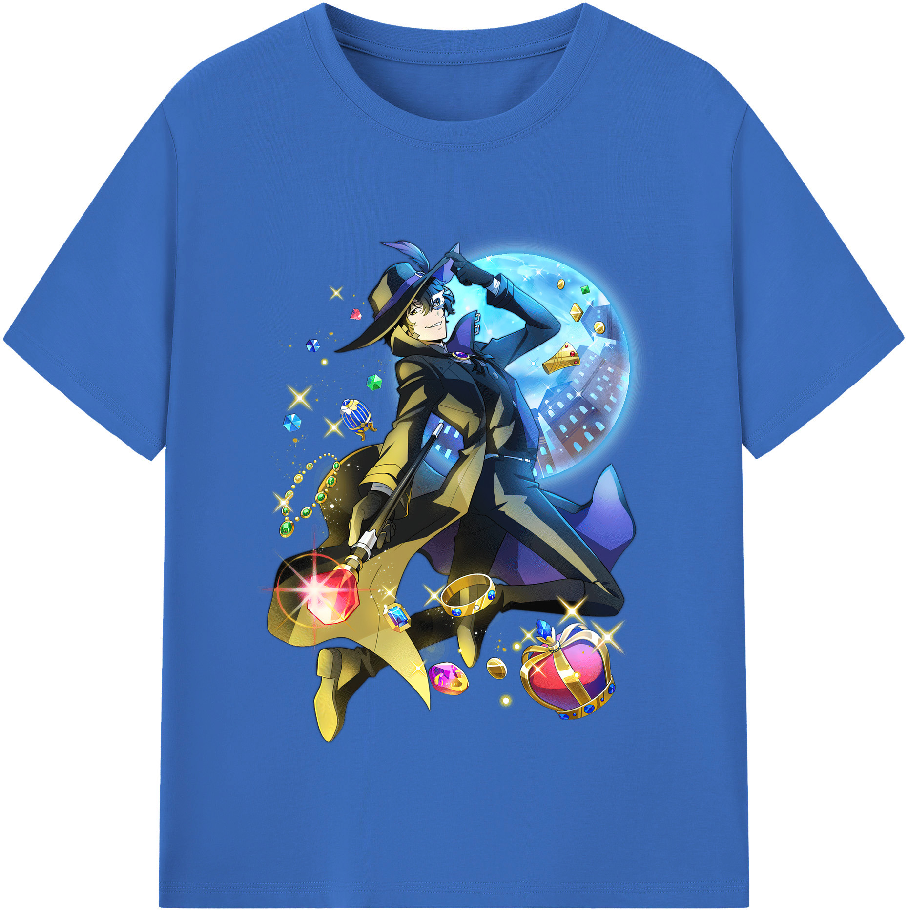 （画像用） 文豪ストレイドッグス Bungo Stray Dogs 綿100％半袖Tシャツ（フロントプリント）