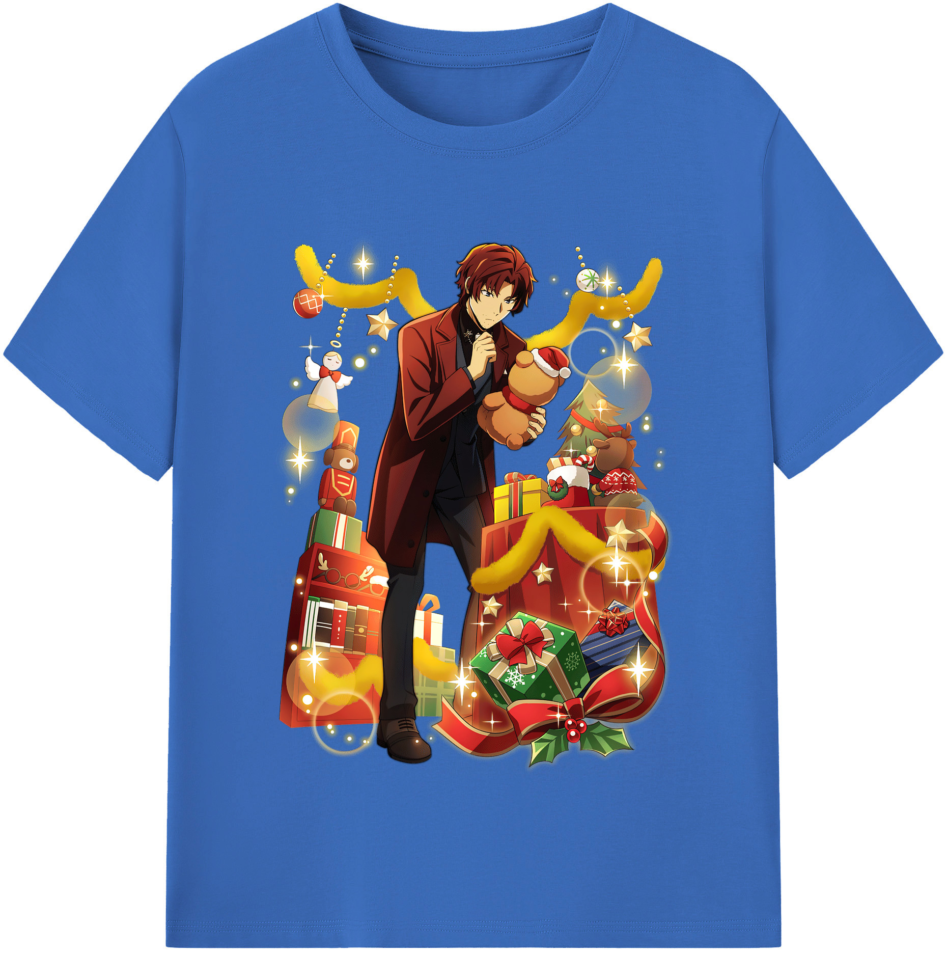 文豪ストレイドッグス Bungo Stray Dogs 綿100％半袖Tシャツ（フロントプリント）