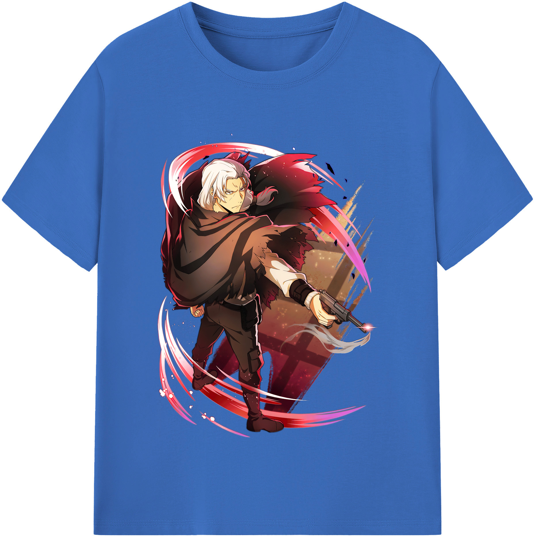 （画像用） 文豪ストレイドッグス Bungo Stray Dogs 綿100％半袖Tシャツ（フロントプリント）