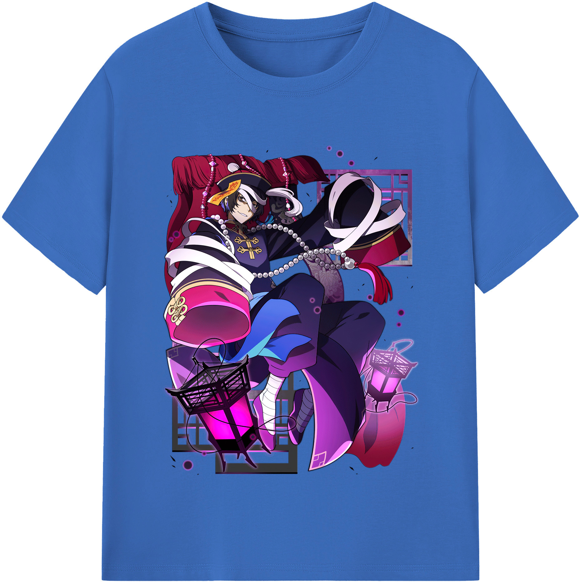 （画像用） 文豪ストレイドッグス Bungo Stray Dogs 綿100％半袖Tシャツ（フロントプリント）