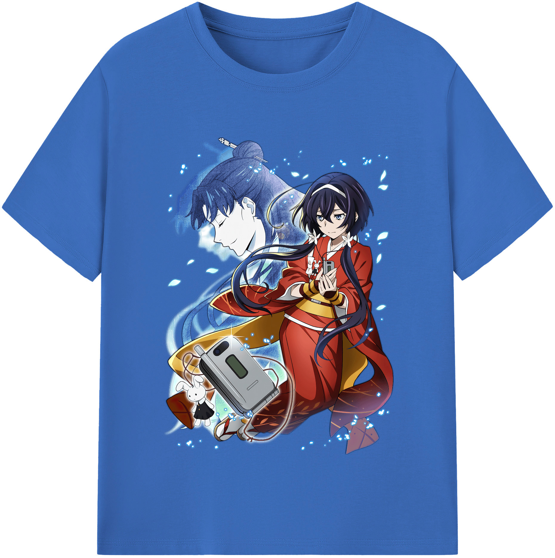 （画像用） 文豪ストレイドッグス Bungo Stray Dogs 綿100％半袖Tシャツ（フロントプリント）
