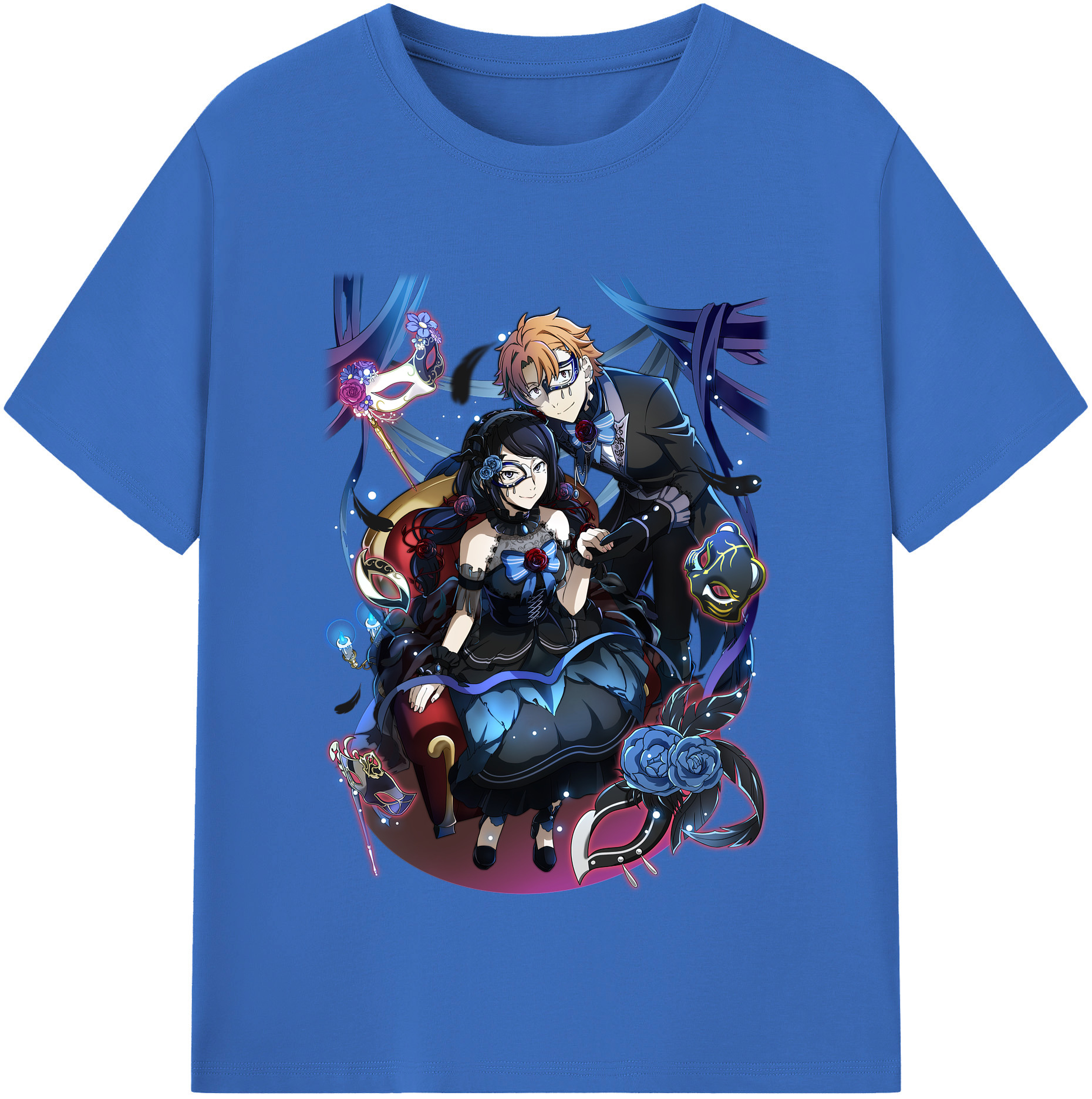 （画像用） 文豪ストレイドッグス Bungo Stray Dogs 綿100％半袖Tシャツ（フロントプリント）