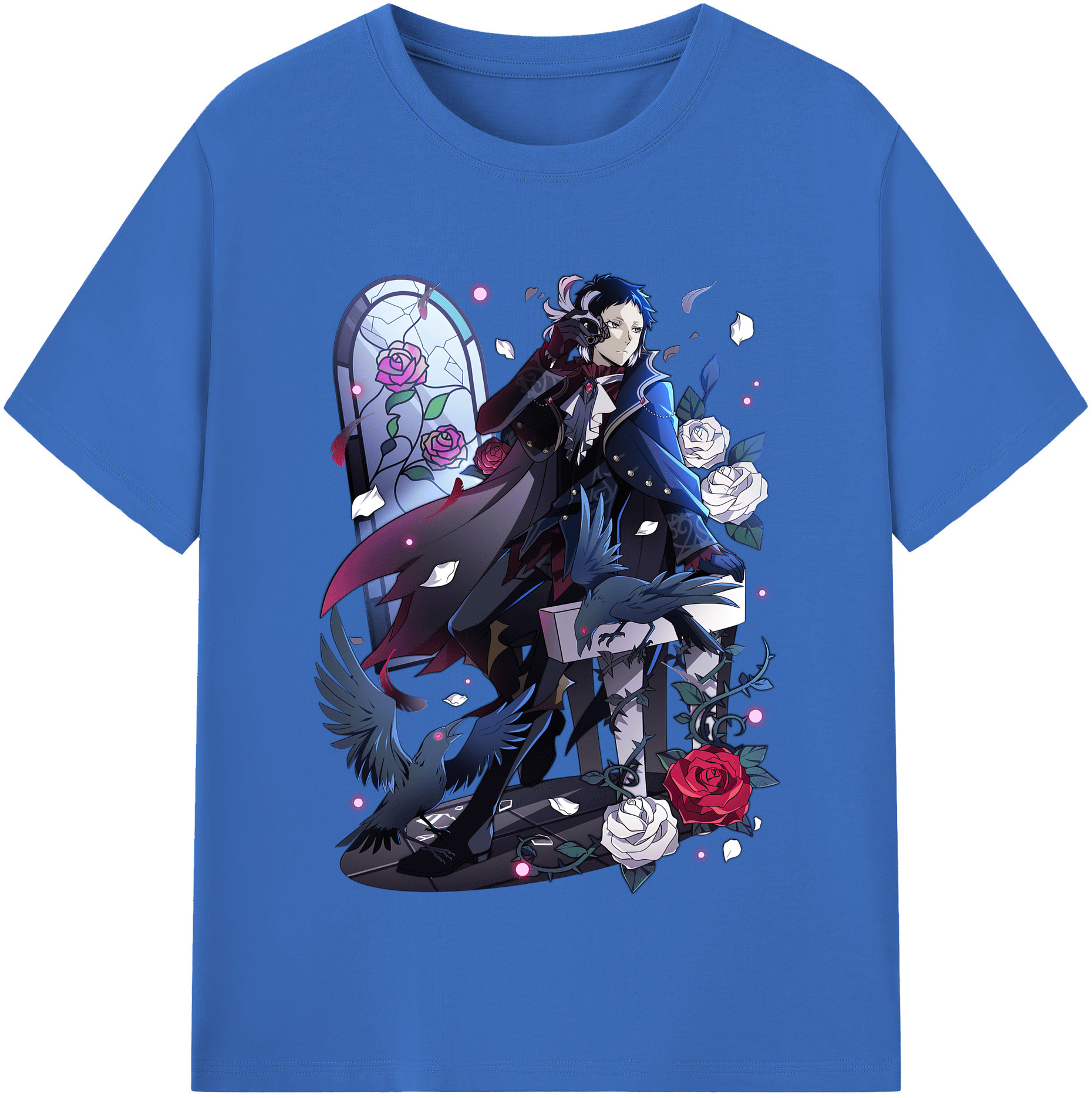 （画像用） 文豪ストレイドッグス Bungo Stray Dogs 綿100％半袖Tシャツ（フロントプリント）