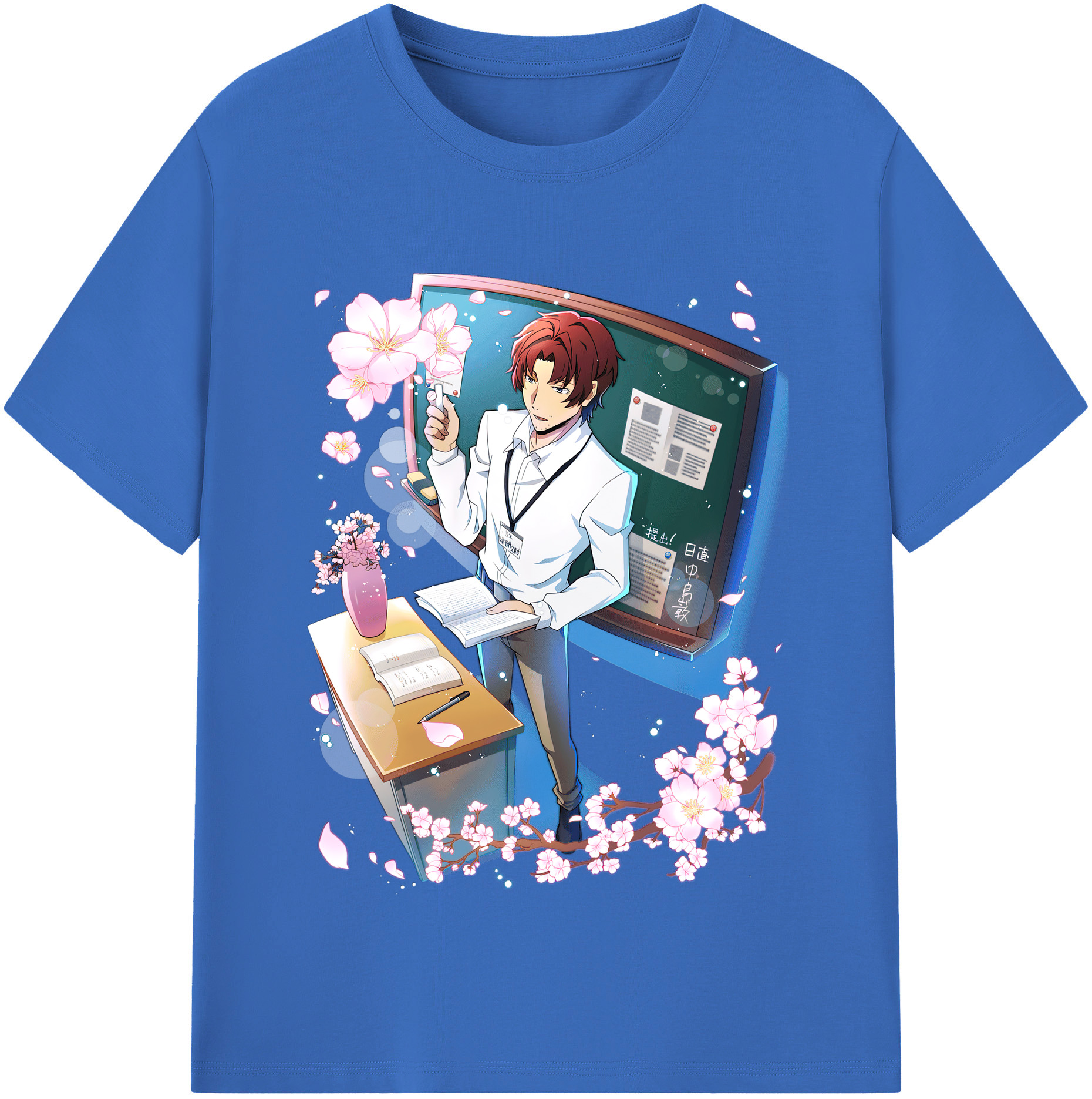 （画像用） 文豪ストレイドッグス Bungo Stray Dogs 綿100％半袖Tシャツ（フロントプリント）