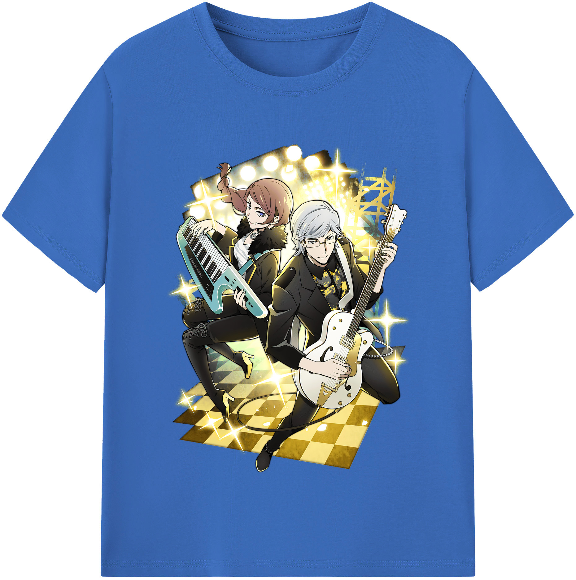 （画像用） 文豪ストレイドッグス Bungo Stray Dogs 綿100％半袖Tシャツ（フロントプリント）