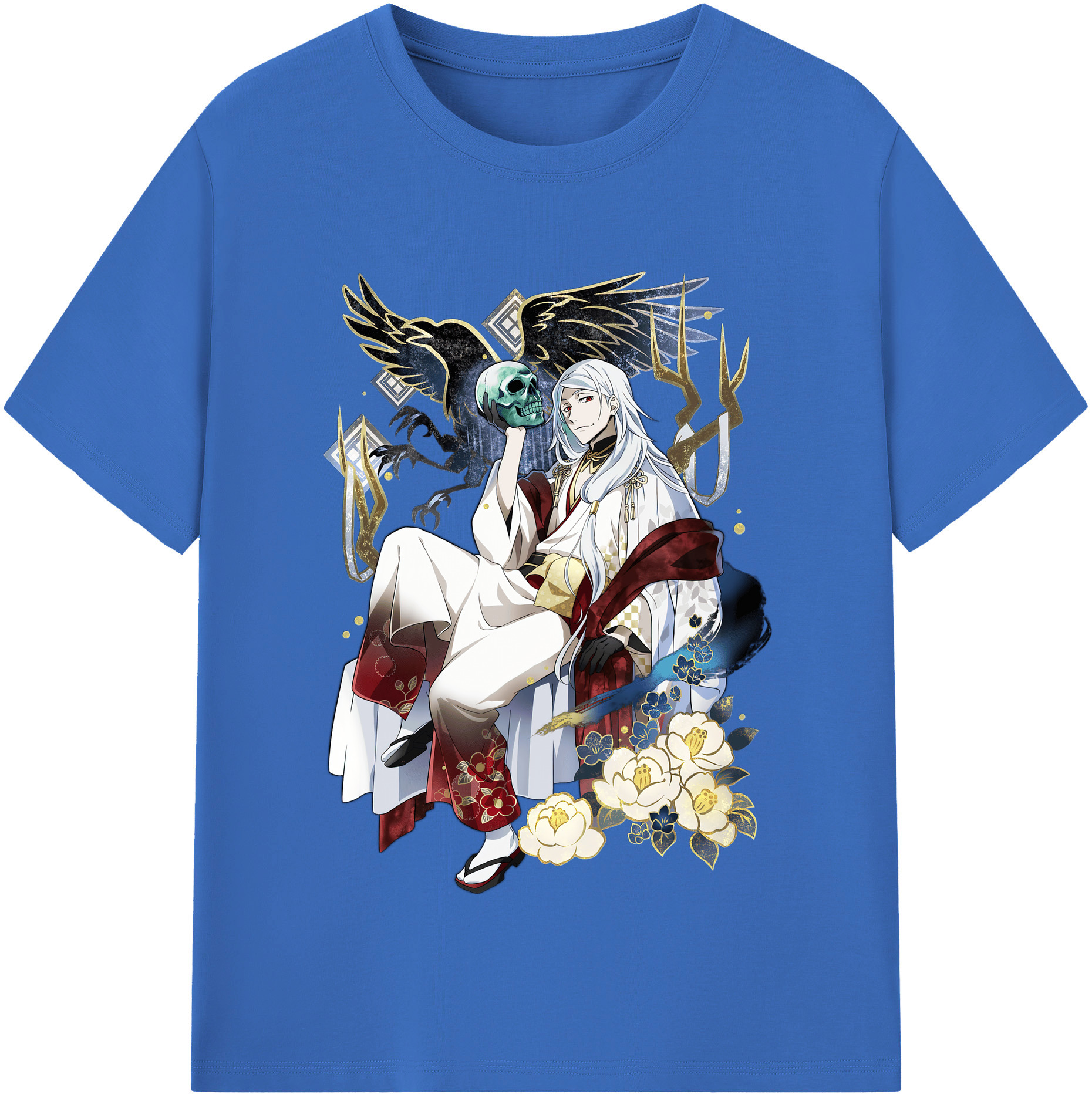（画像用） 文豪ストレイドッグス Bungo Stray Dogs 綿100％半袖Tシャツ（フロントプリント）