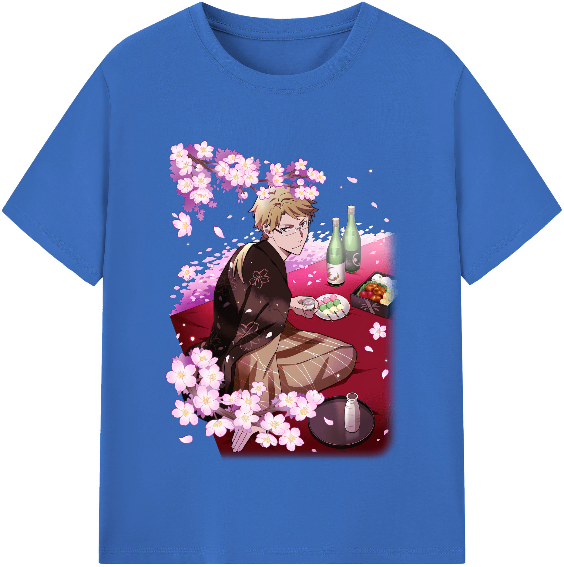 （画像用） 文豪ストレイドッグス Bungo Stray Dogs 綿100％半袖Tシャツ（フロントプリント）