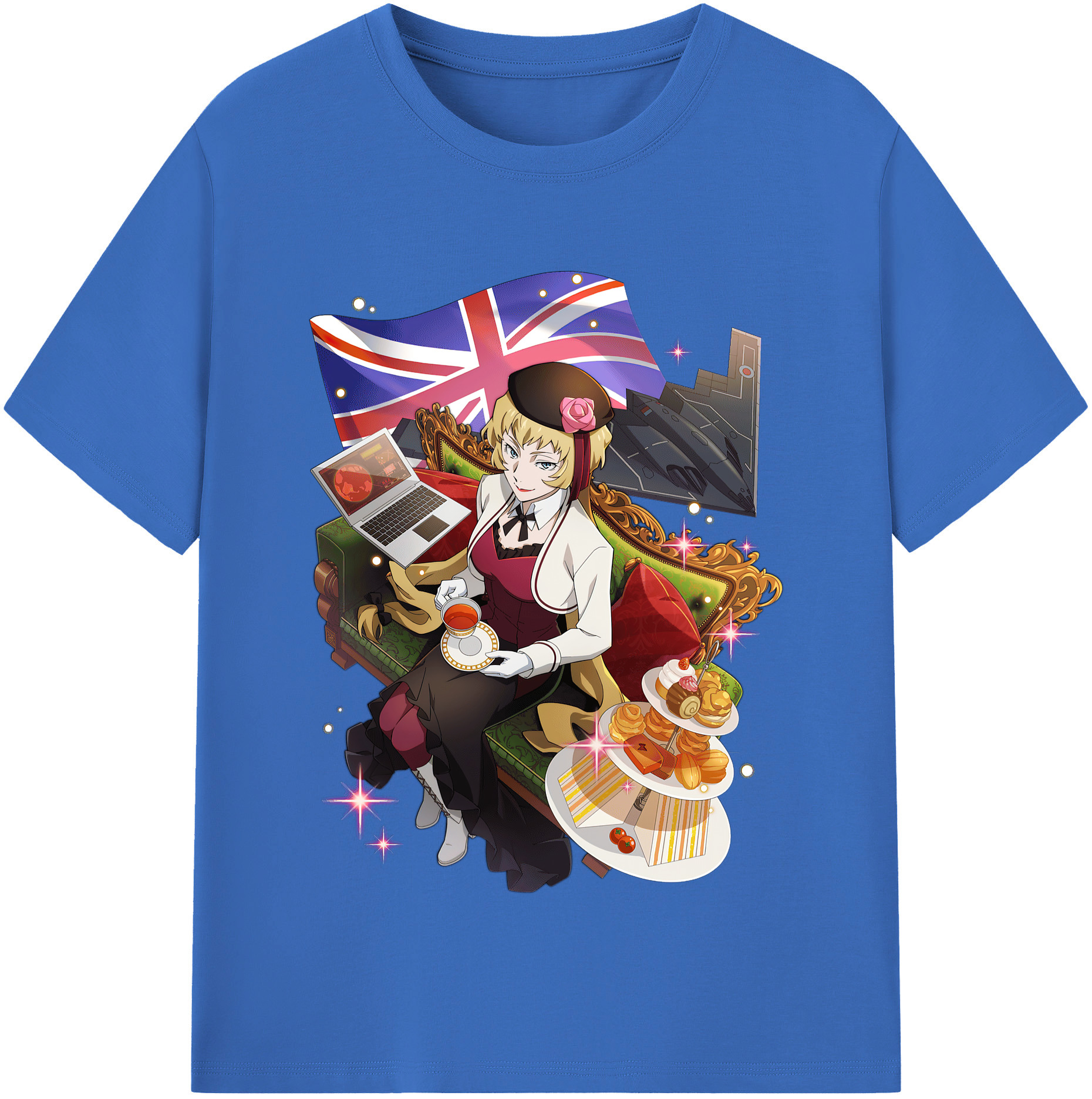 （画像用） 文豪ストレイドッグス Bungo Stray Dogs 綿100％半袖Tシャツ（フロントプリント）