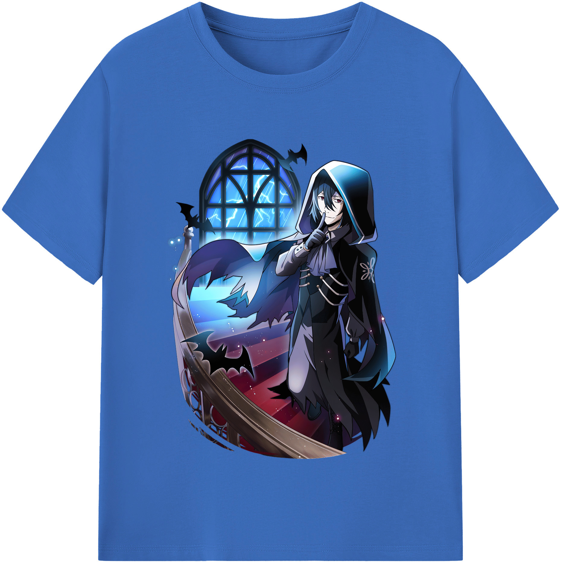 （画像用） 文豪ストレイドッグス Bungo Stray Dogs 綿100％半袖Tシャツ（フロントプリント）