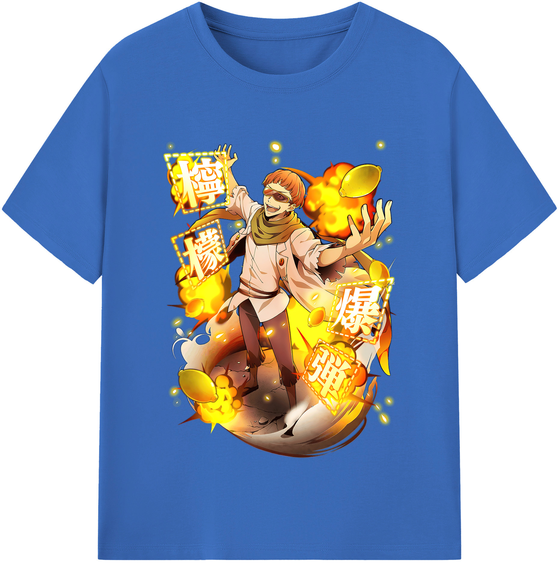 （画像用） 文豪ストレイドッグス Bungo Stray Dogs 綿100％半袖Tシャツ（フロントプリント）