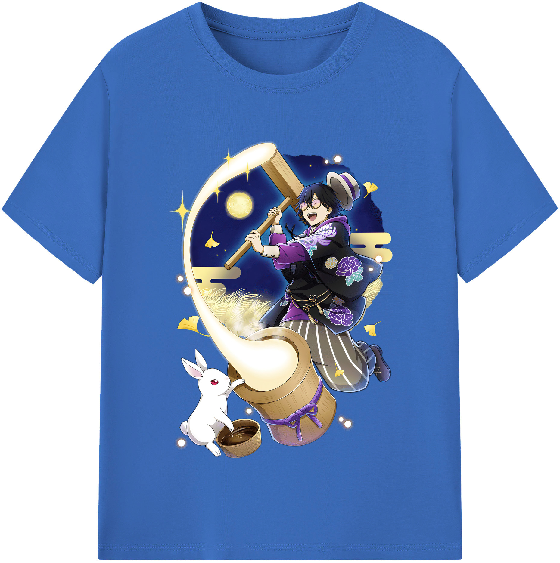 （画像用） 文豪ストレイドッグス Bungo Stray Dogs 綿100％半袖Tシャツ（フロントプリント）