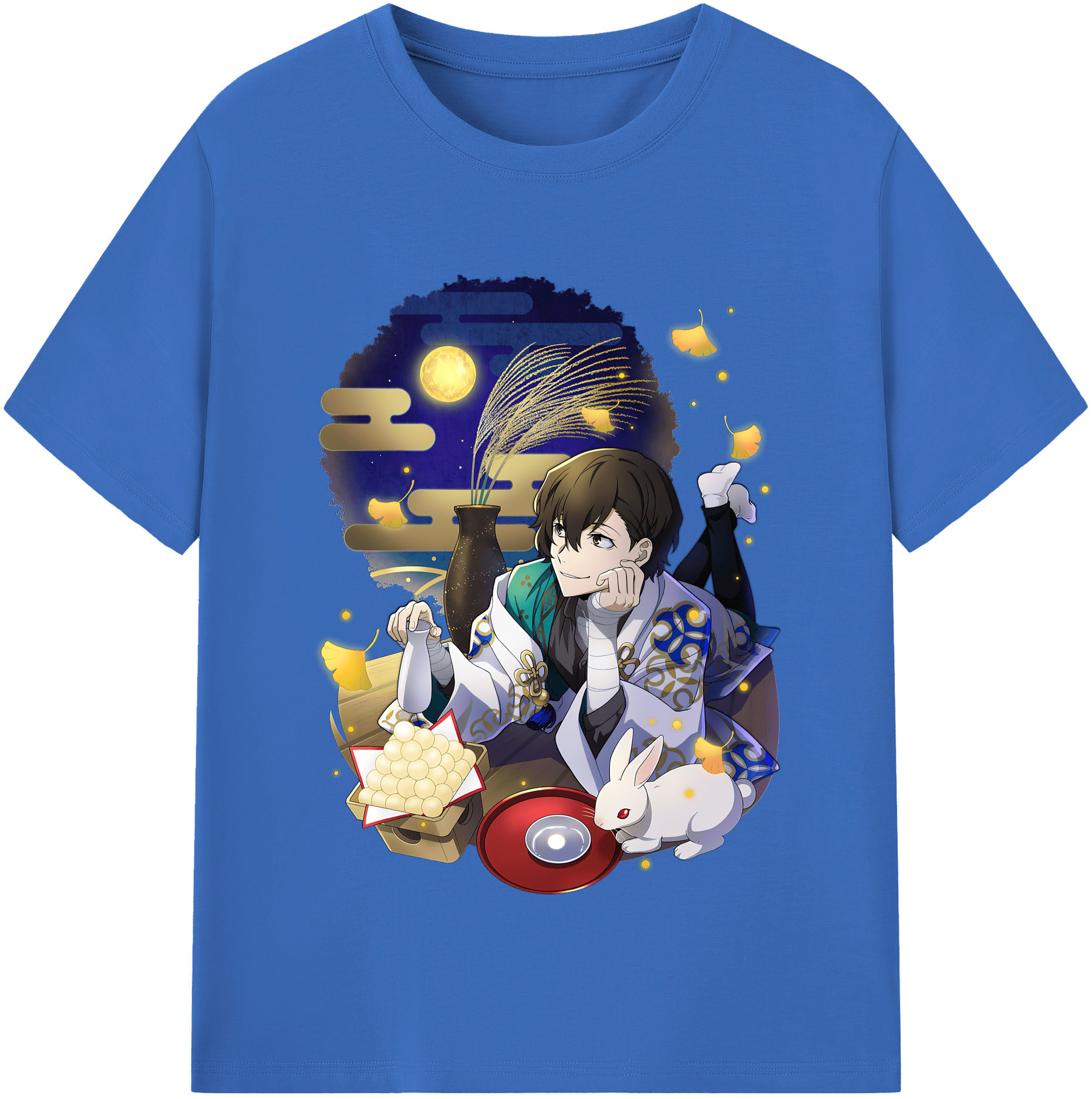 （画像用） 文豪ストレイドッグス Bungo Stray Dogs 綿100％半袖Tシャツ（フロントプリント）