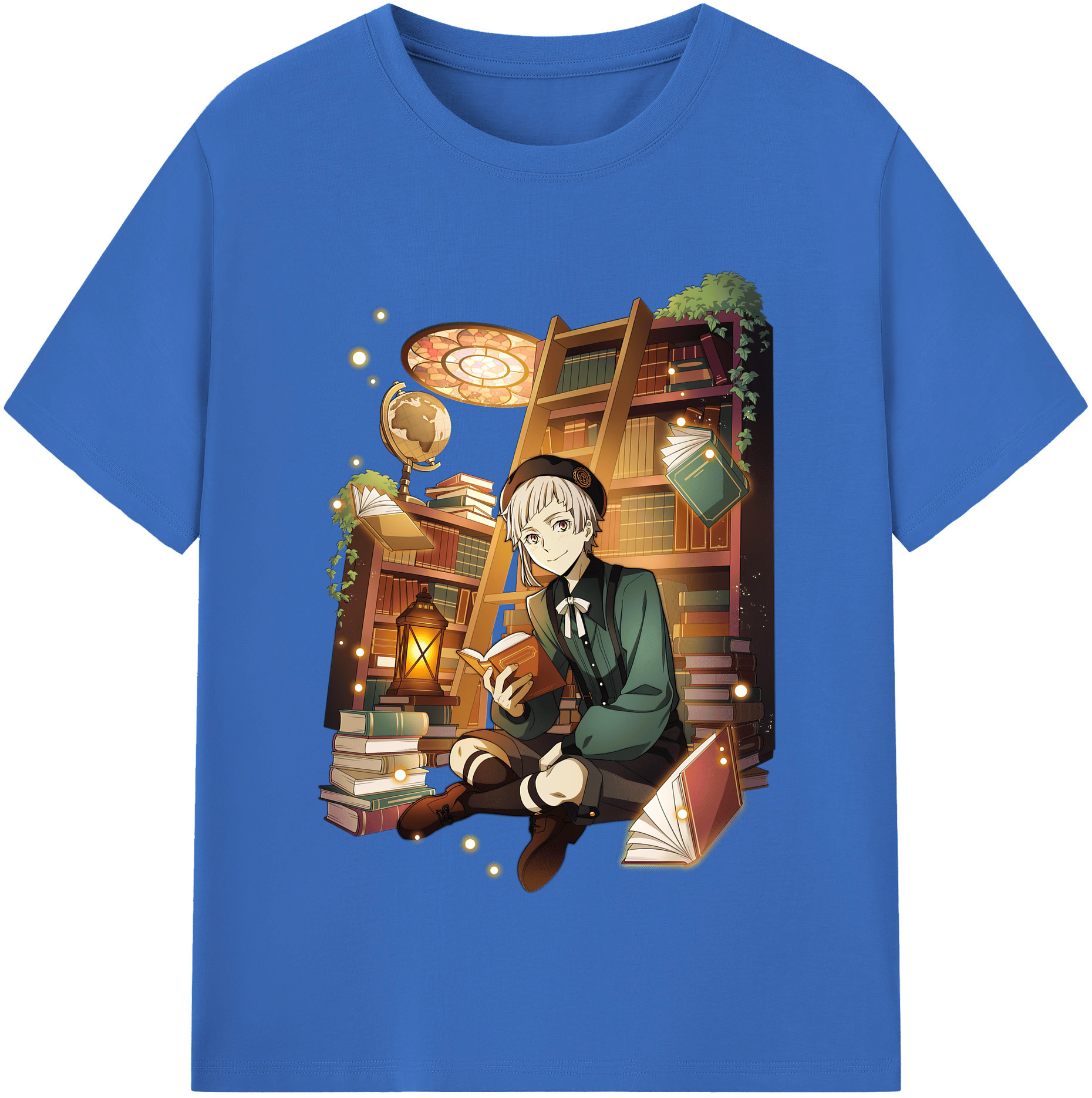 （画像用） 文豪ストレイドッグス Bungo Stray Dogs 綿100％半袖Tシャツ（フロントプリント）