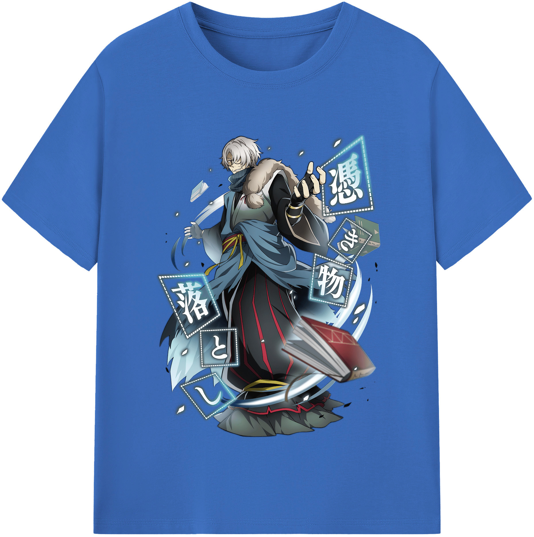 （画像用） 文豪ストレイドッグス Bungo Stray Dogs 綿100％半袖Tシャツ（フロントプリント）