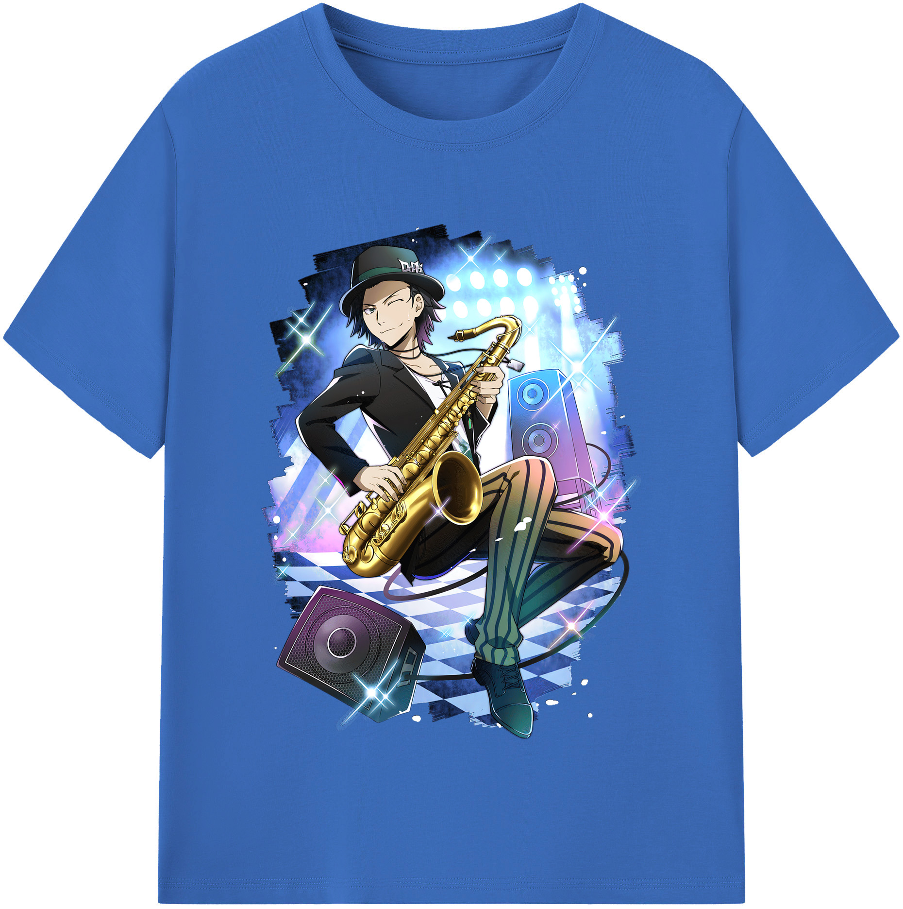 （画像用） 文豪ストレイドッグス Bungo Stray Dogs 綿100％半袖Tシャツ（フロントプリント）