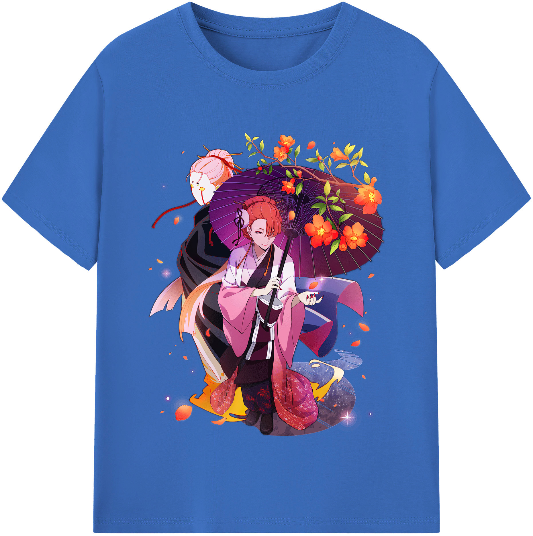 （画像用） 文豪ストレイドッグス Bungo Stray Dogs 綿100％半袖Tシャツ（フロントプリント）