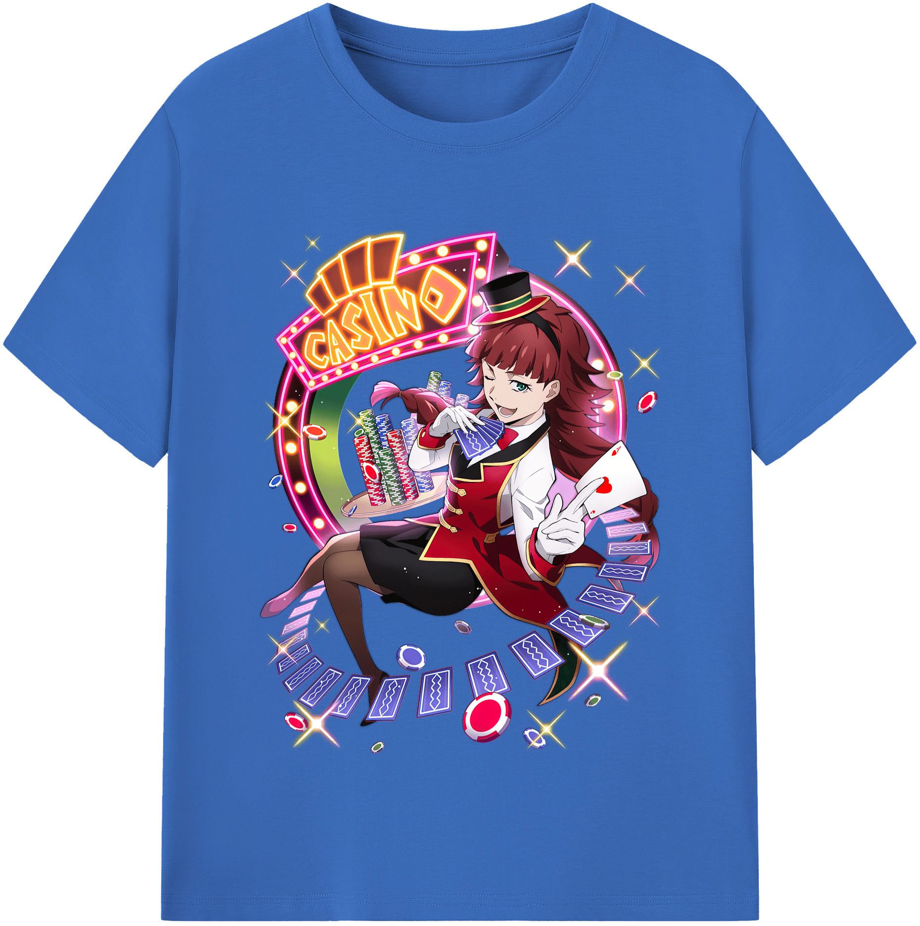 （画像用） 文豪ストレイドッグス Bungo Stray Dogs 綿100％半袖Tシャツ（フロントプリント）
